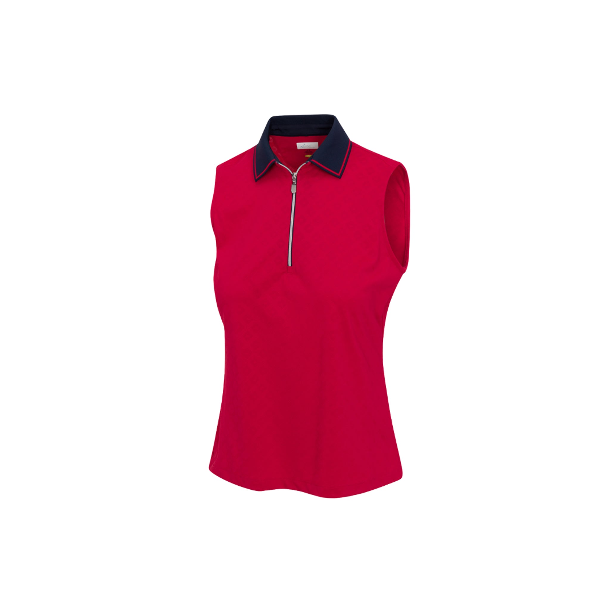 メンズウェア Polo Golf RICOH Women's British Open BRITISH REDANTHEM SLEVELESS ZIP POLO