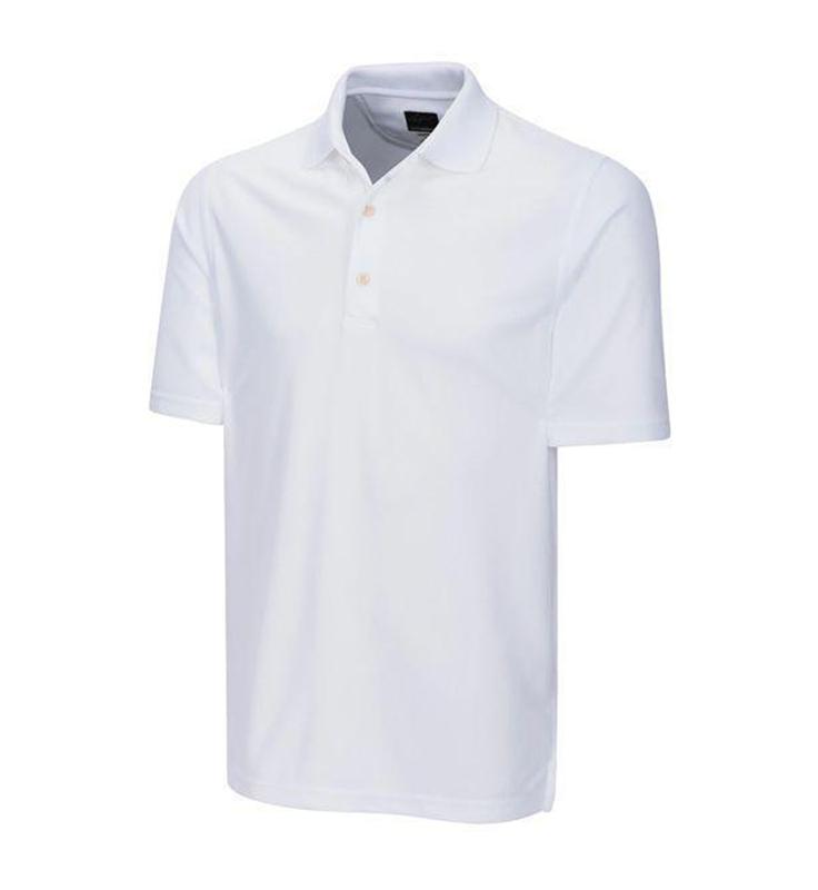 GN PERFORMANCE MICRO PIQUE POLO WHITE Golf Superstore