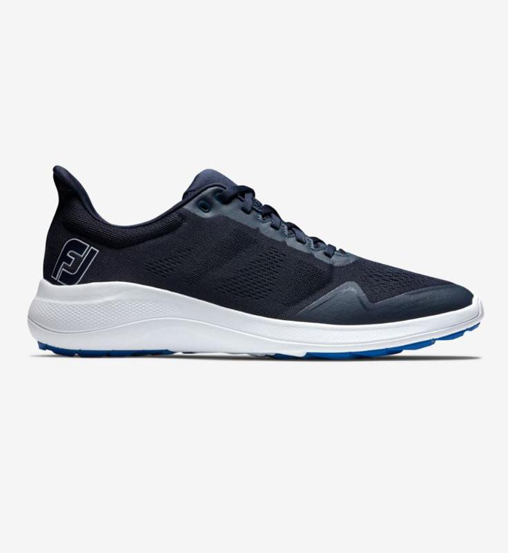 FJ FLEX ATHLETIC NAVY WHITE SHOES Golf Superstore