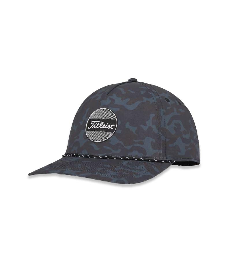 TITLEIST BOARDWALK ROPE CAP BLK CAMO Golf Superstore