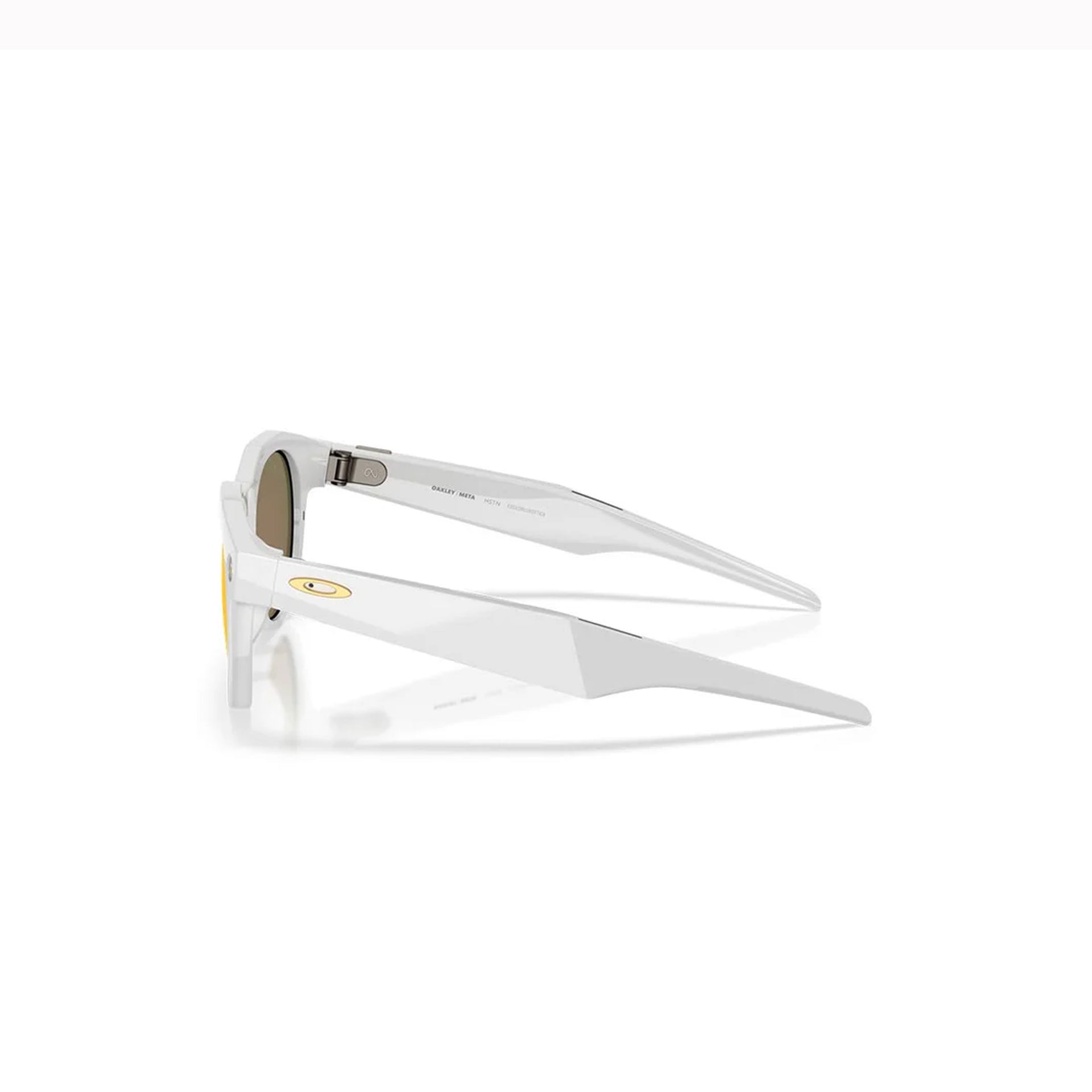 OAKLEY META HSTN PRIZM RUBY LENSES WARM GREY FRAME