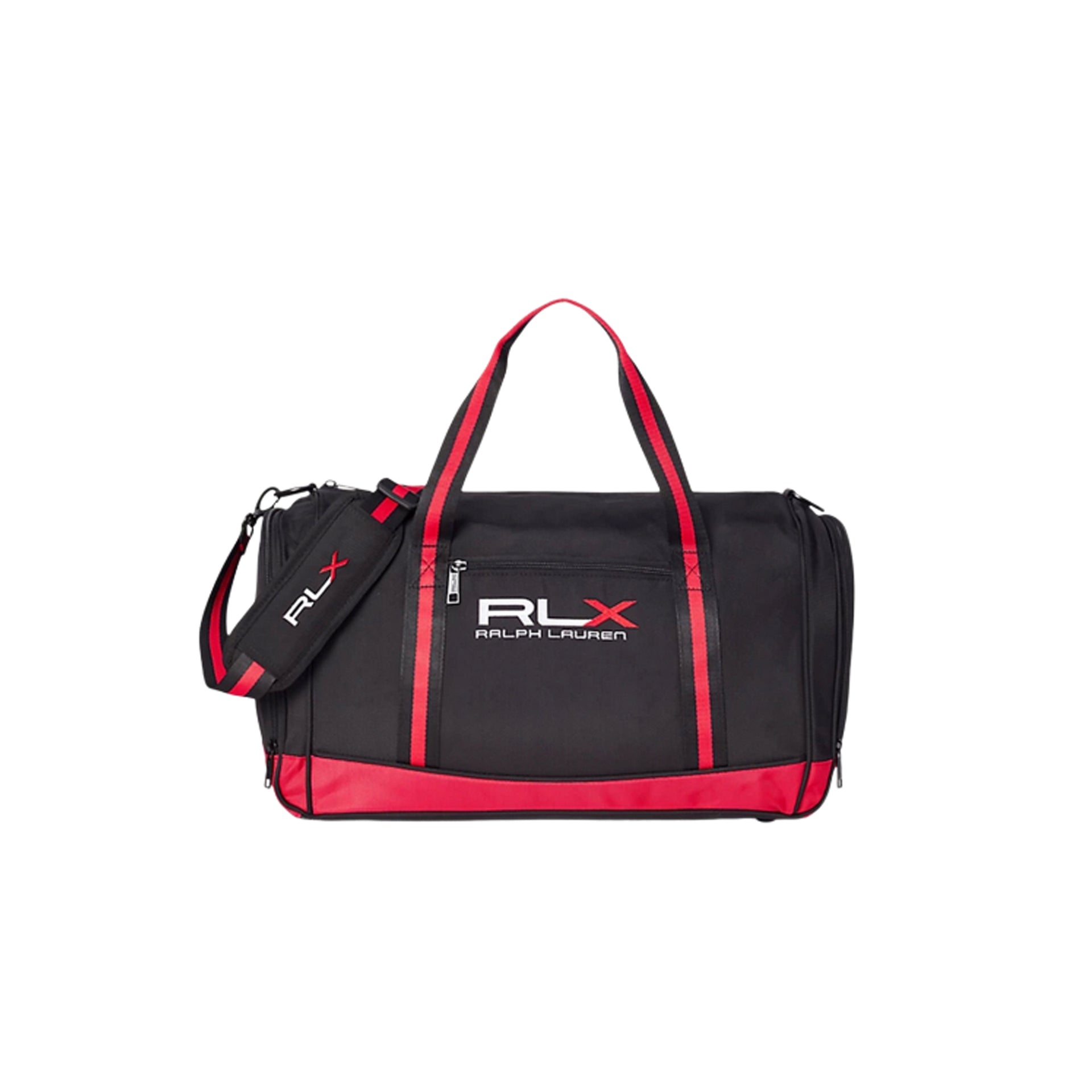 Black/Red RL BOSTON BAG DUFFLE LARGE