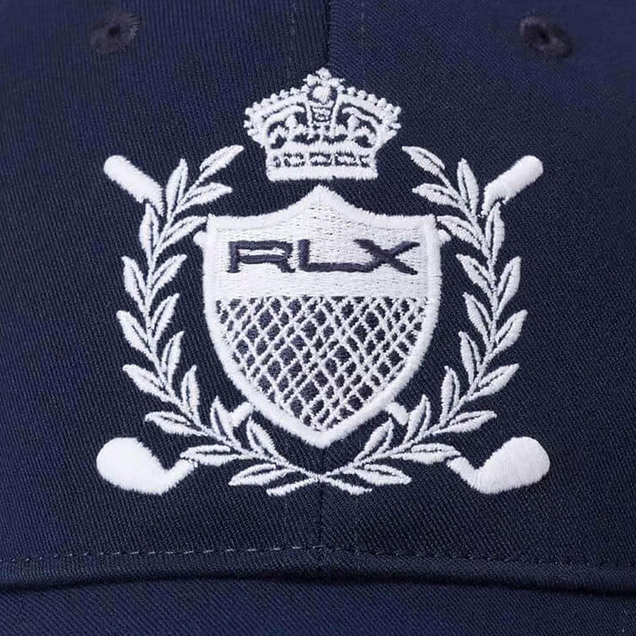 RL CREST GRAPHIC CAP NAVY