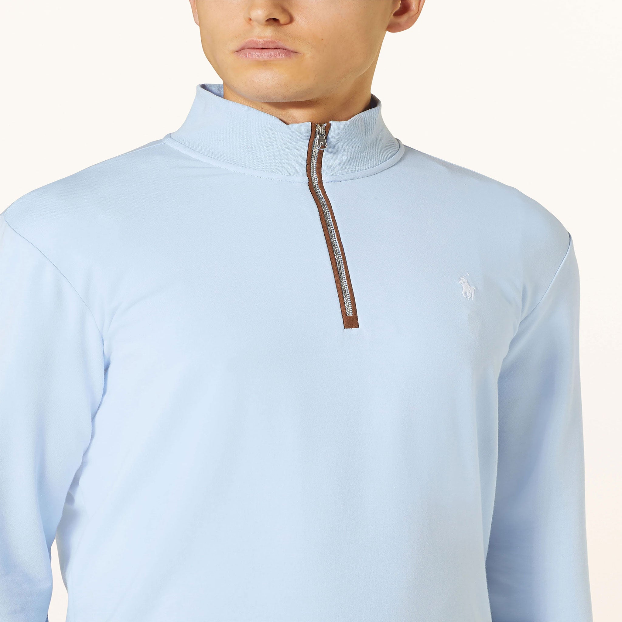 RL LONG SLEEVE PULLOVER Blue / L