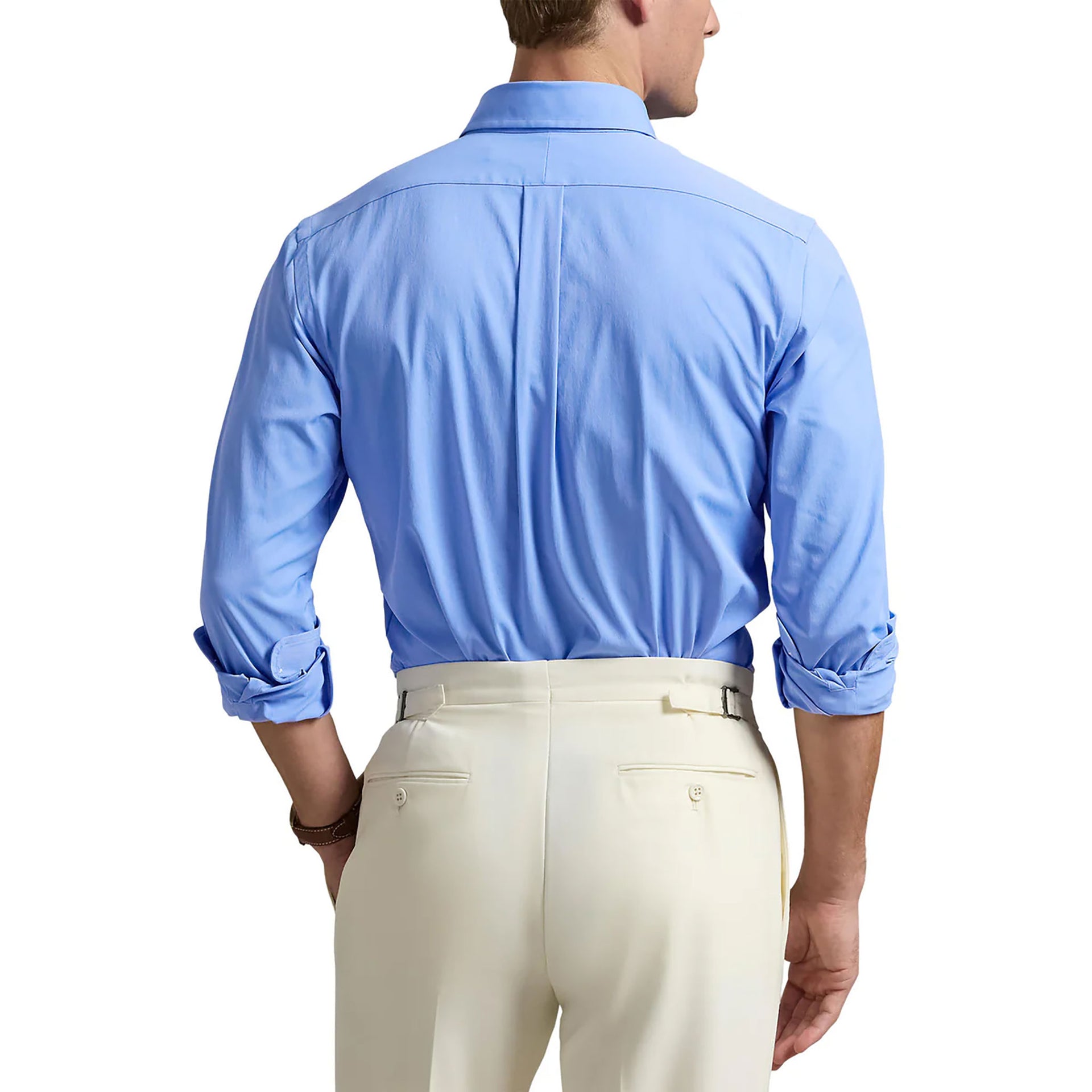 RL LONG SLEEVE SPORT Harbor Island Blue / L