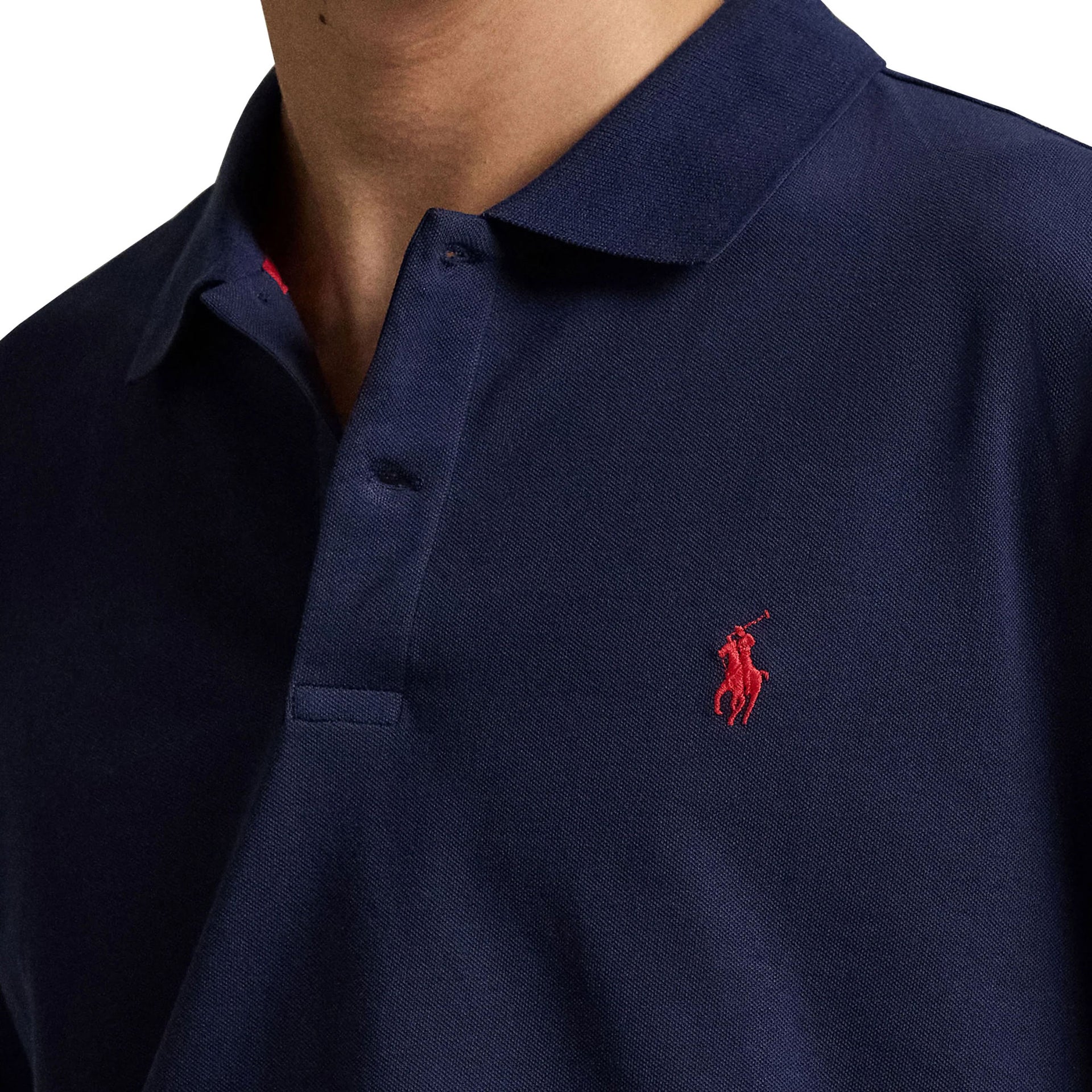 RL SHORT SLEEVE POLO SHIRT Navy / L