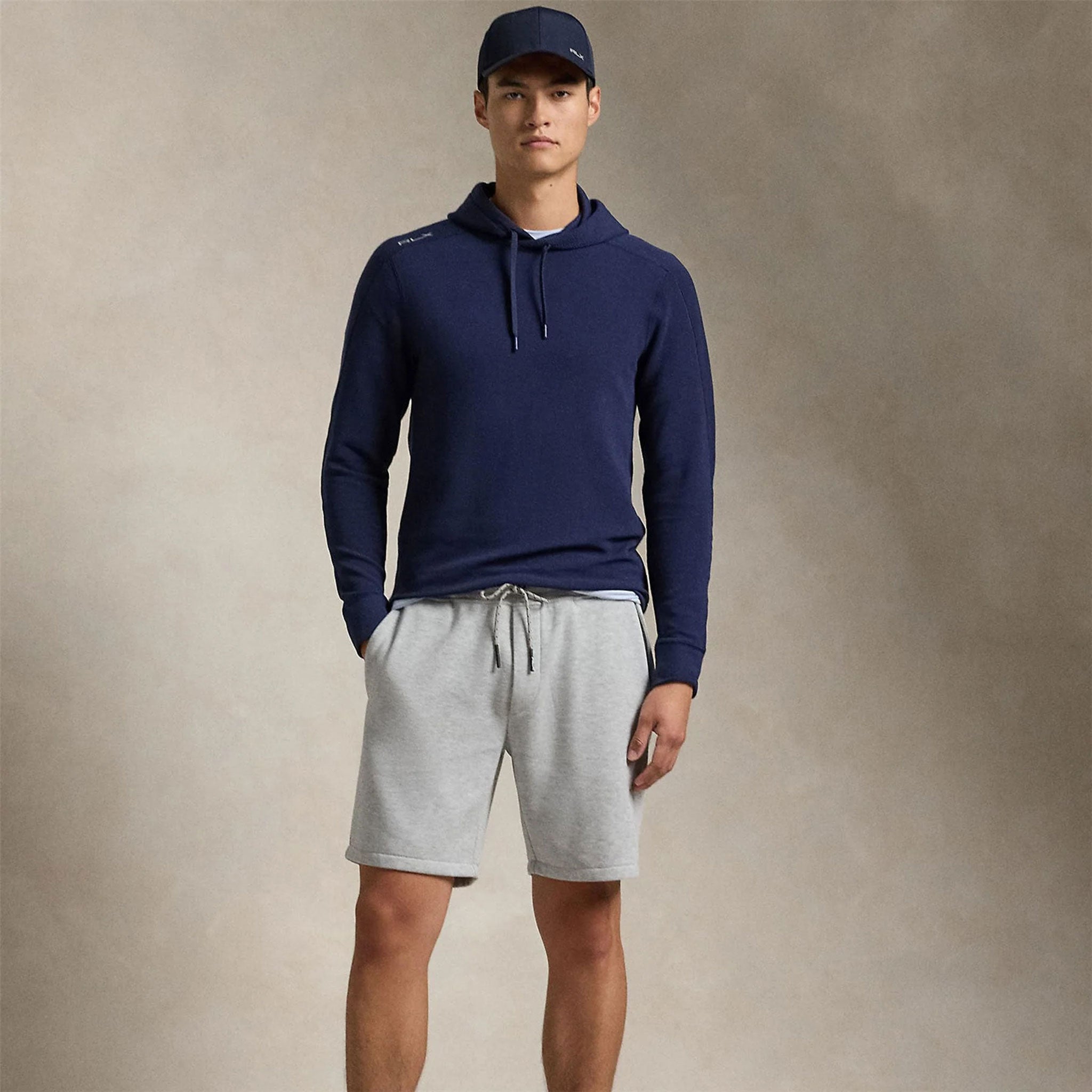 RL LONG SLEEVE PULLOVER Navy / L