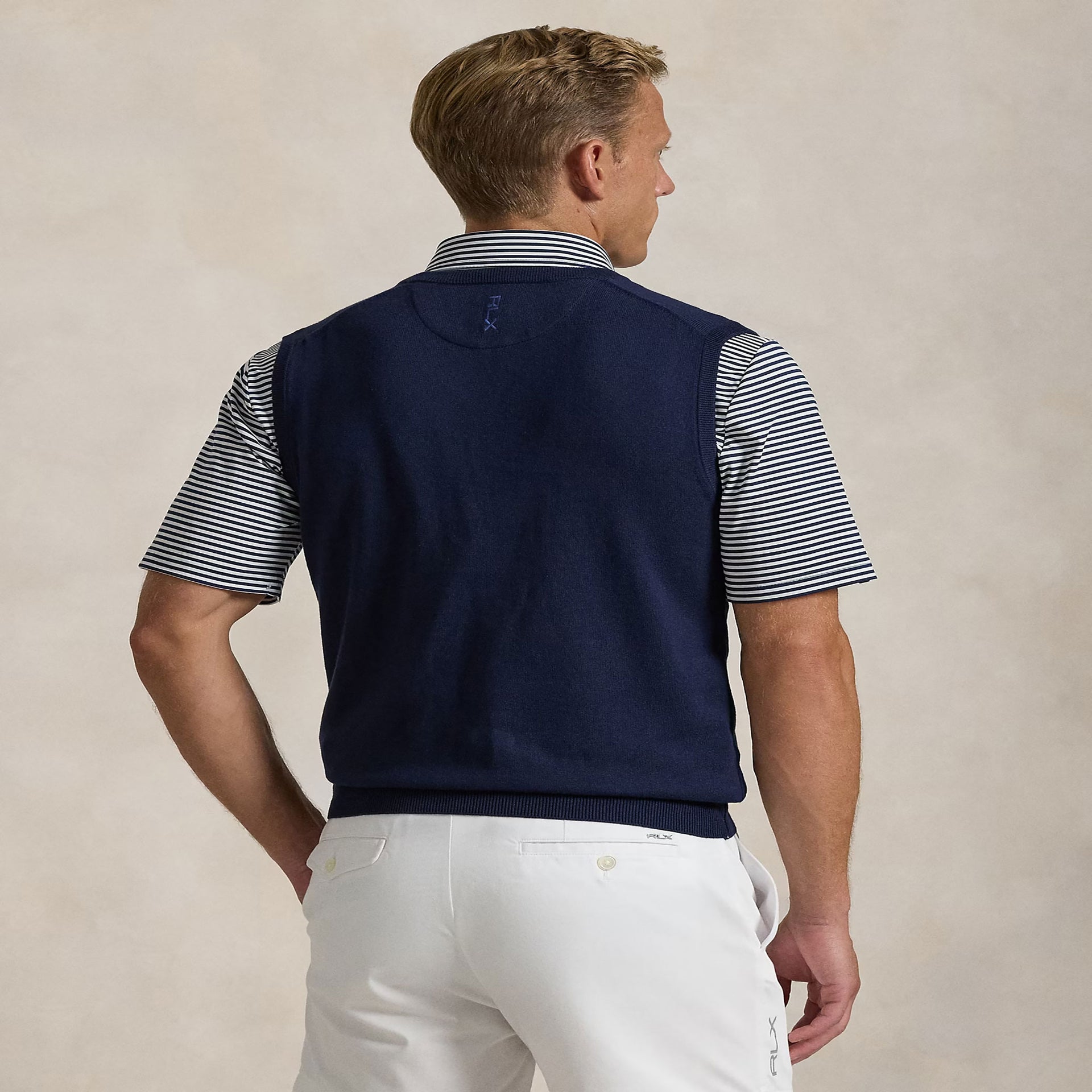 RL SWEATER VEST Navy / L