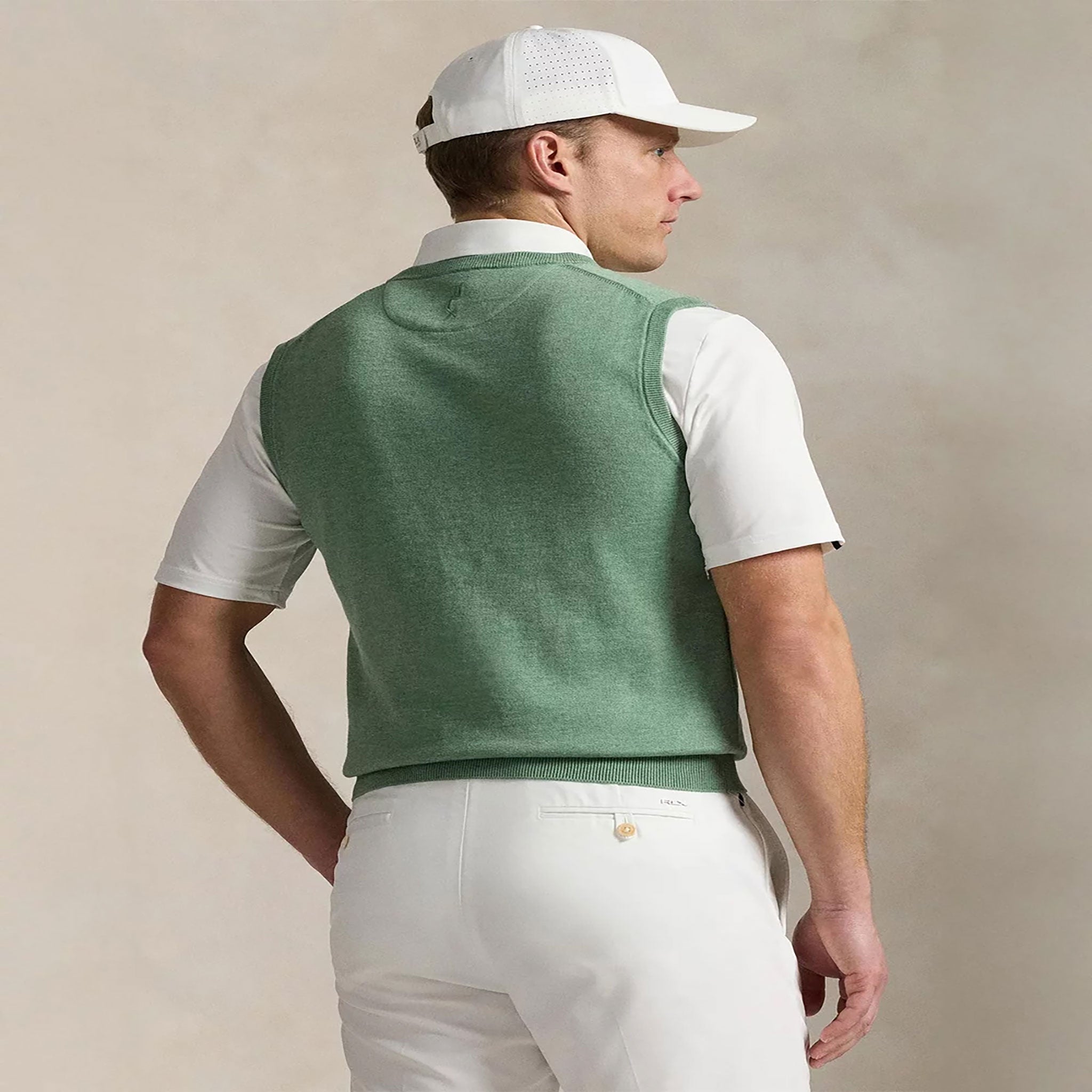 RL SWEATER VEST Green / L