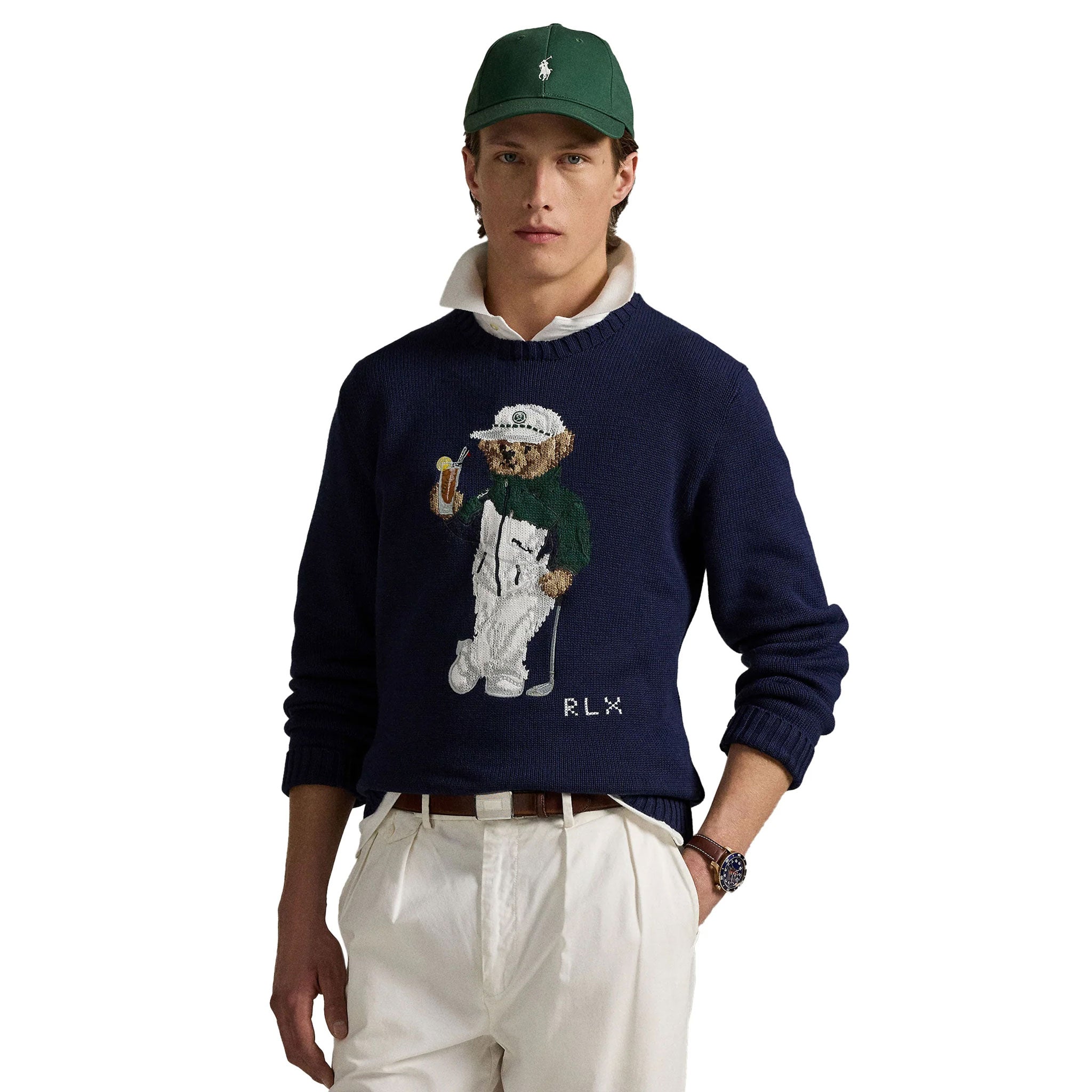 RL SWEATER PULLOVER NAVY L