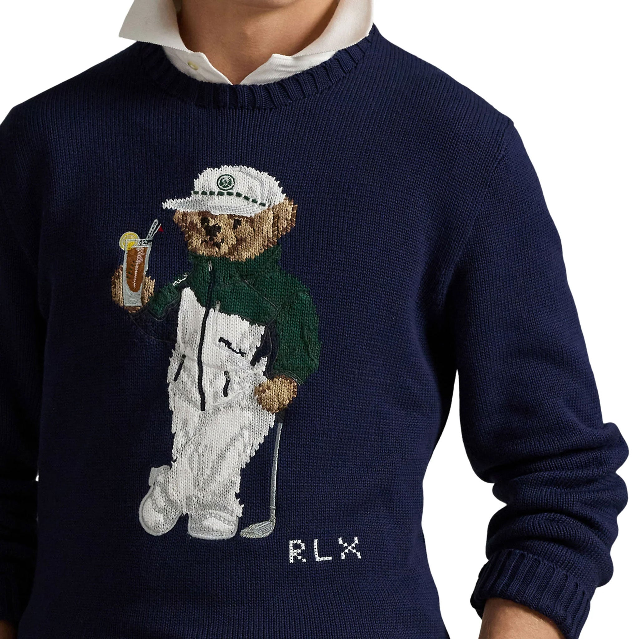 RL SWEATER PULLOVER NAVY L