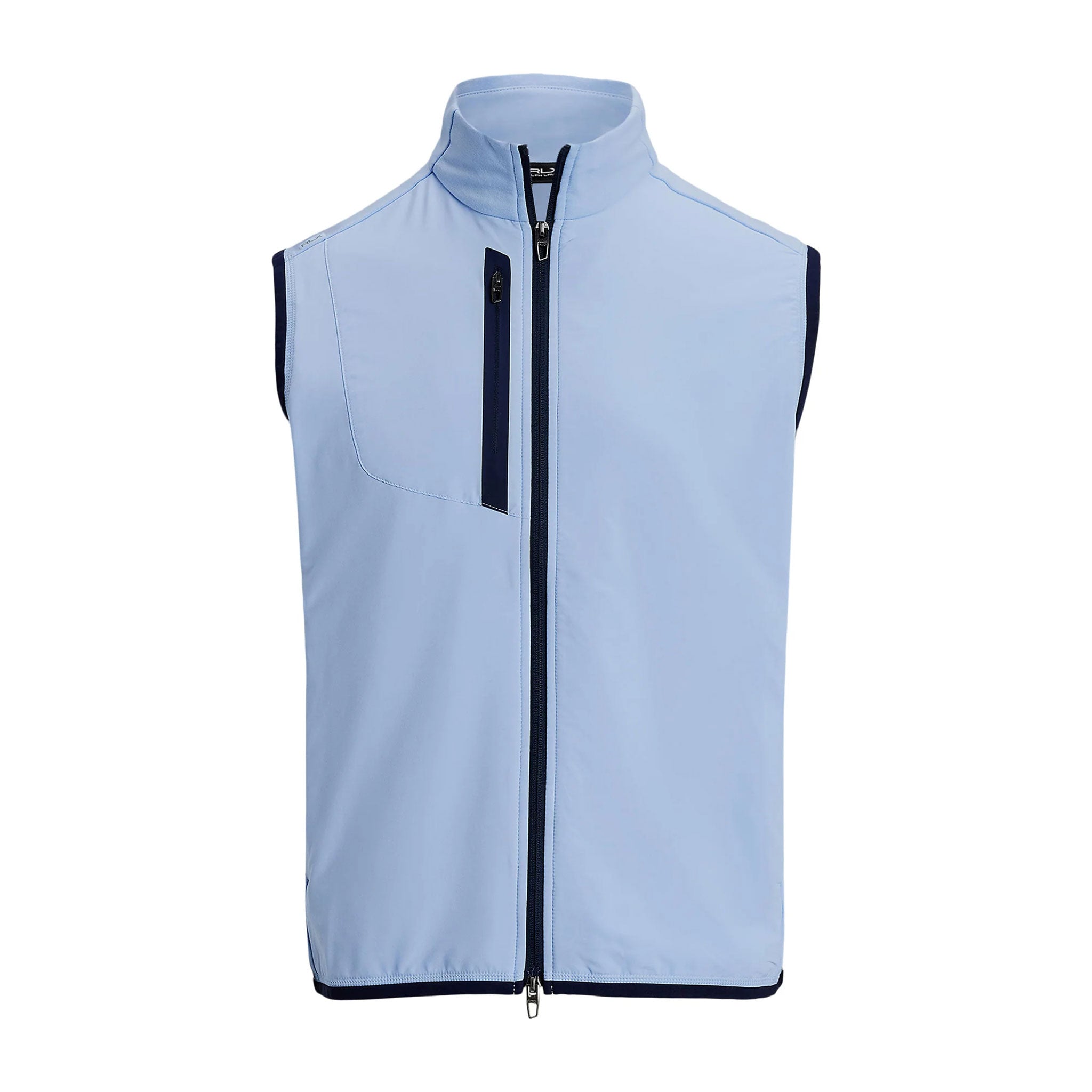 RL KNIT FULL ZIP PULLOVER Blue / L