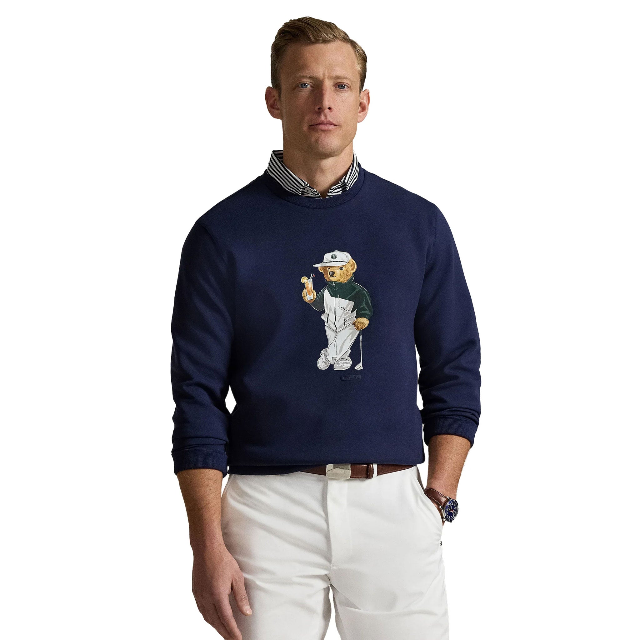 RL KNIT SWEATSHIRT Navy / L
