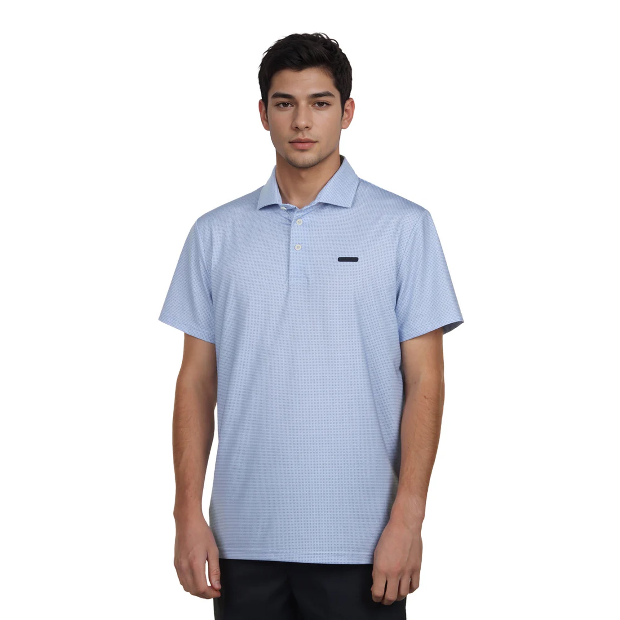 RL KNIT POLO NAVY L