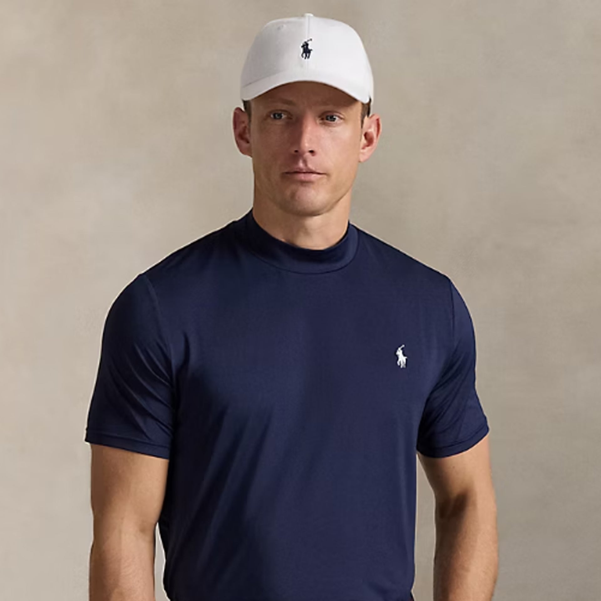 RL KNIT POLO BLUE