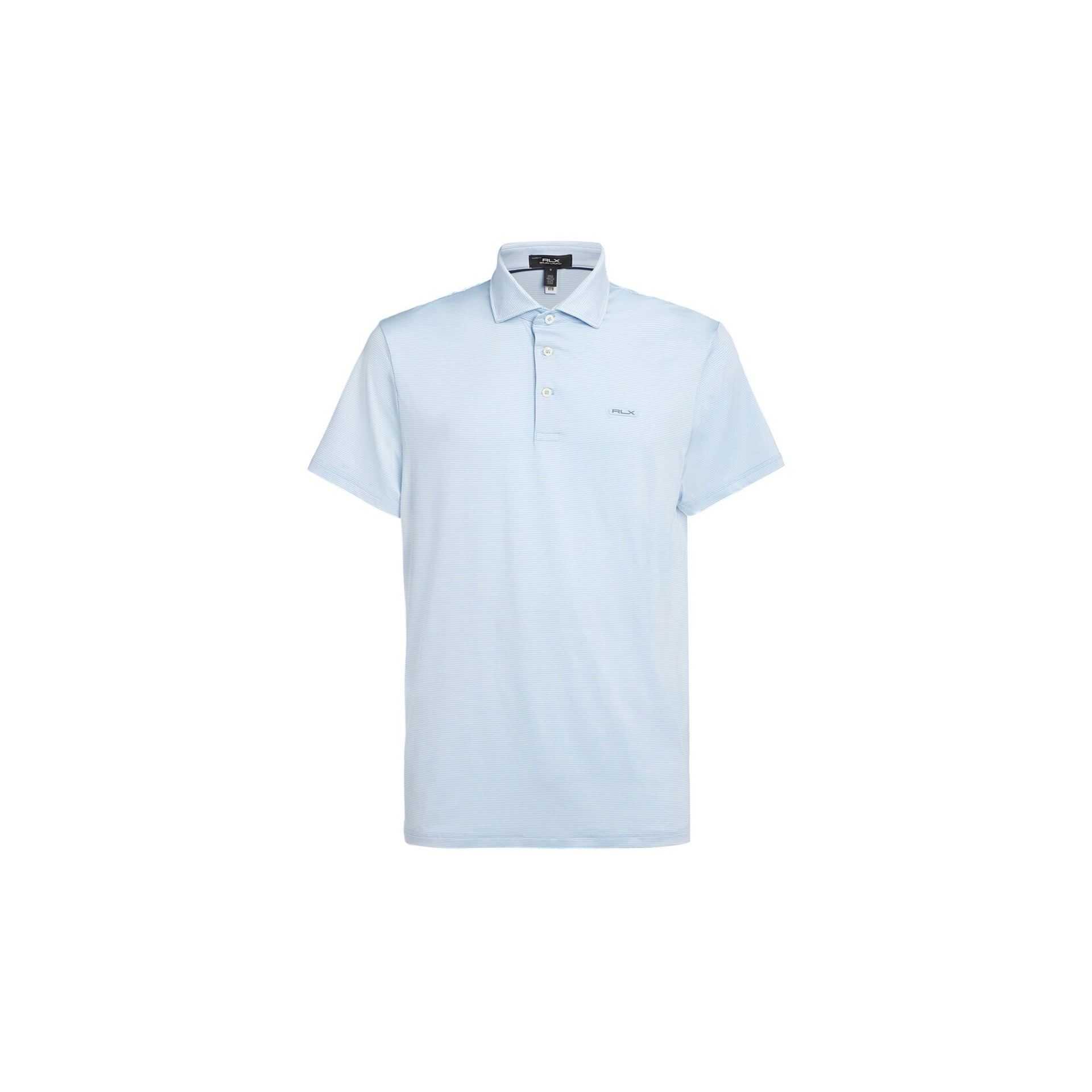 RL KNIT POLO Off Blue/Cream White / L