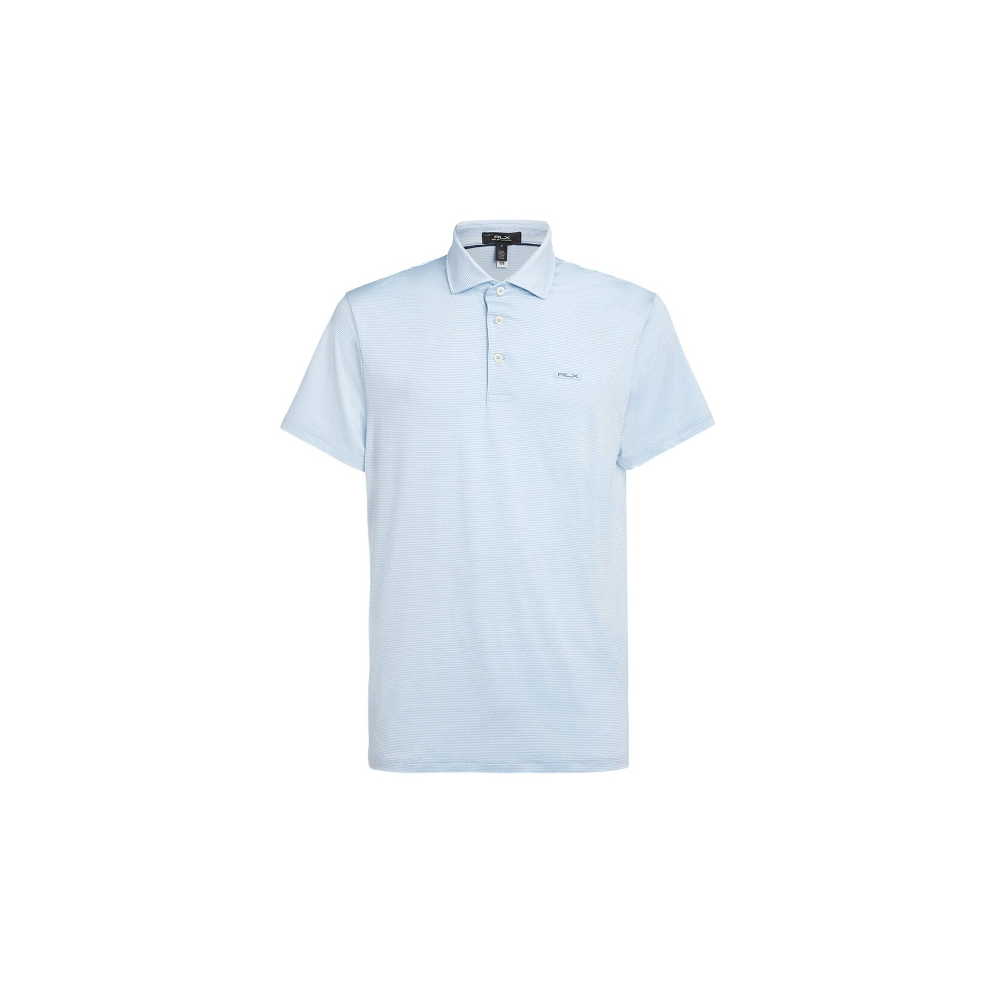 RL KNIT POLO Off Blue/Cream White / L