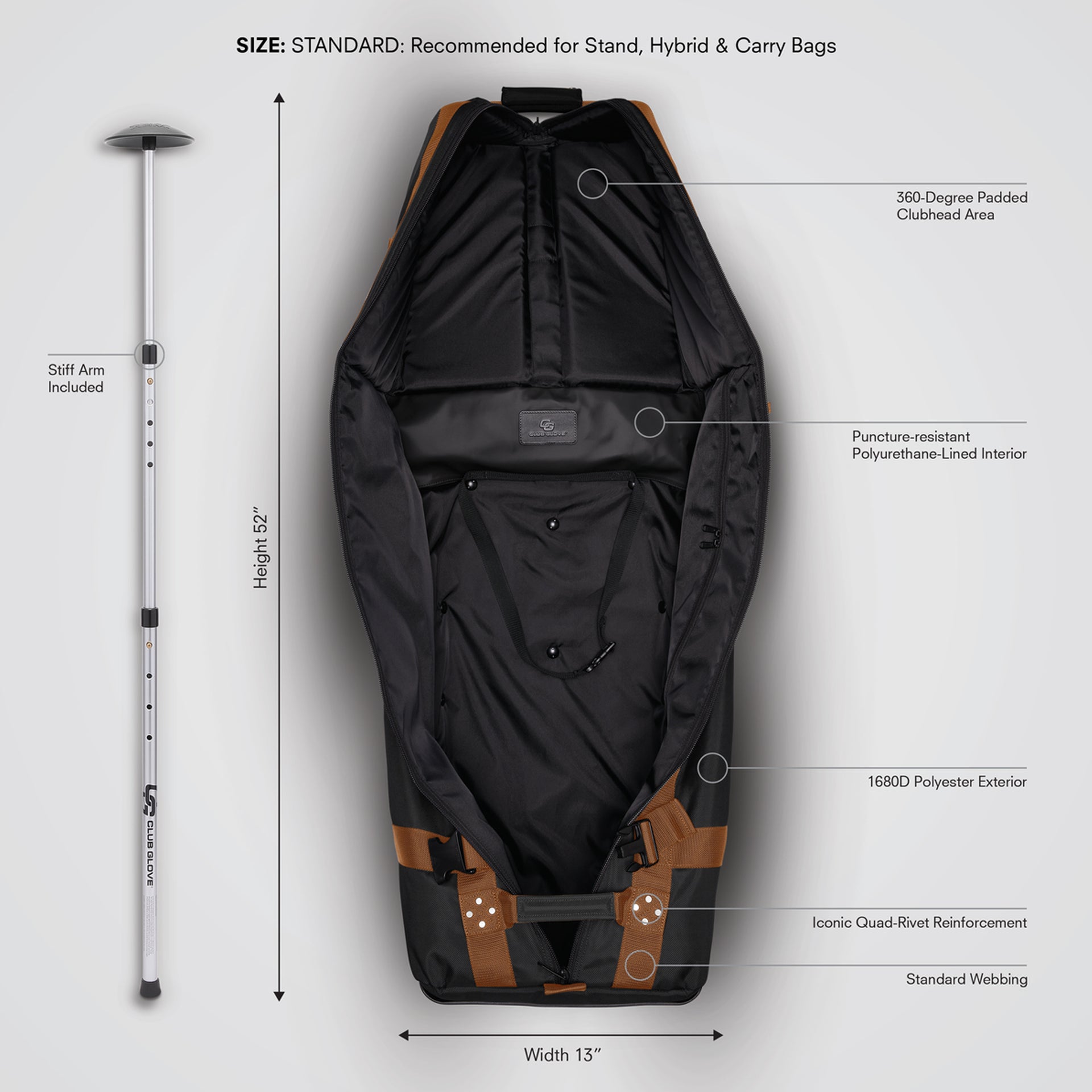 CG COLLEGE TRAVELER BLK/COPPER