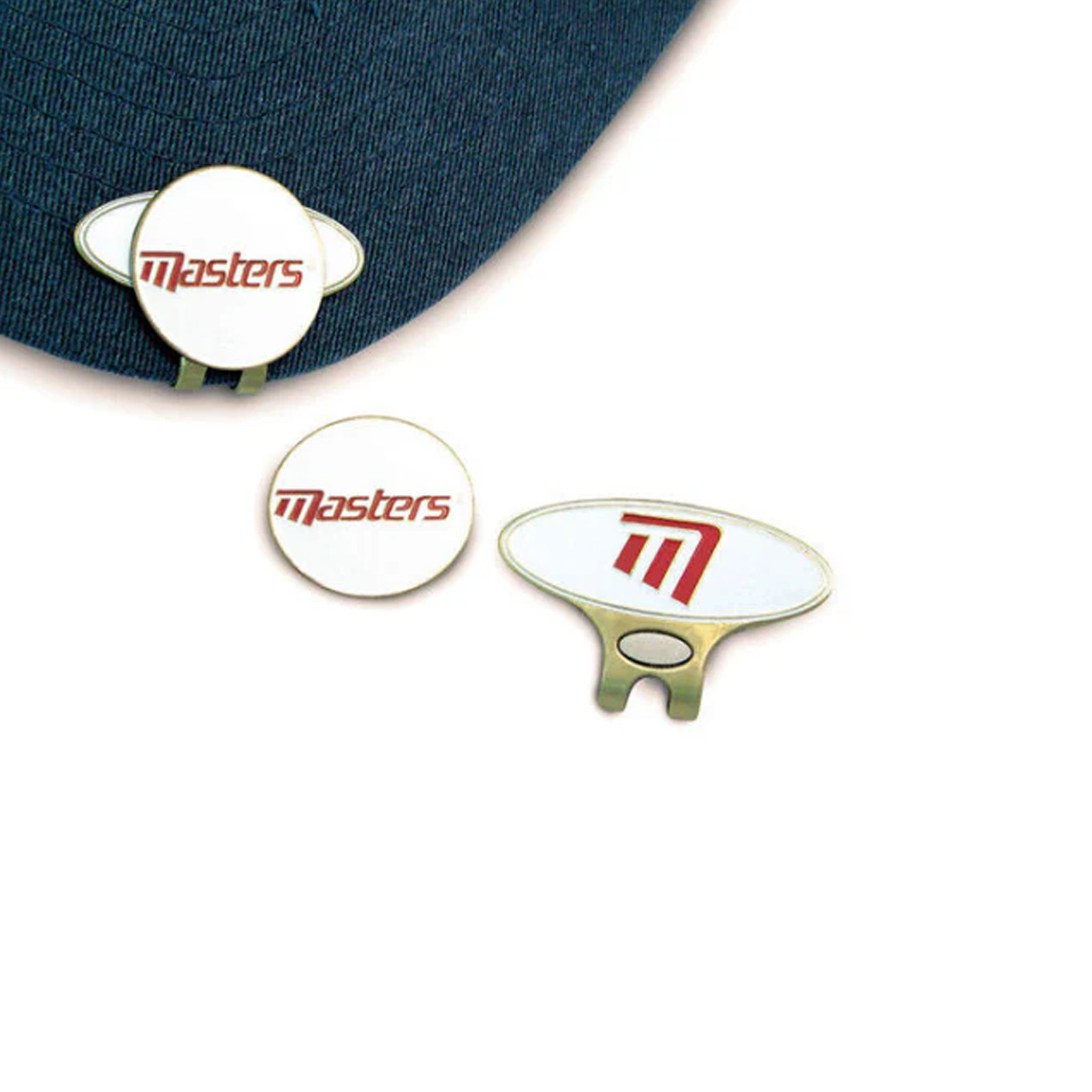 MASTERS CAP CLIP AND BALL MARKER