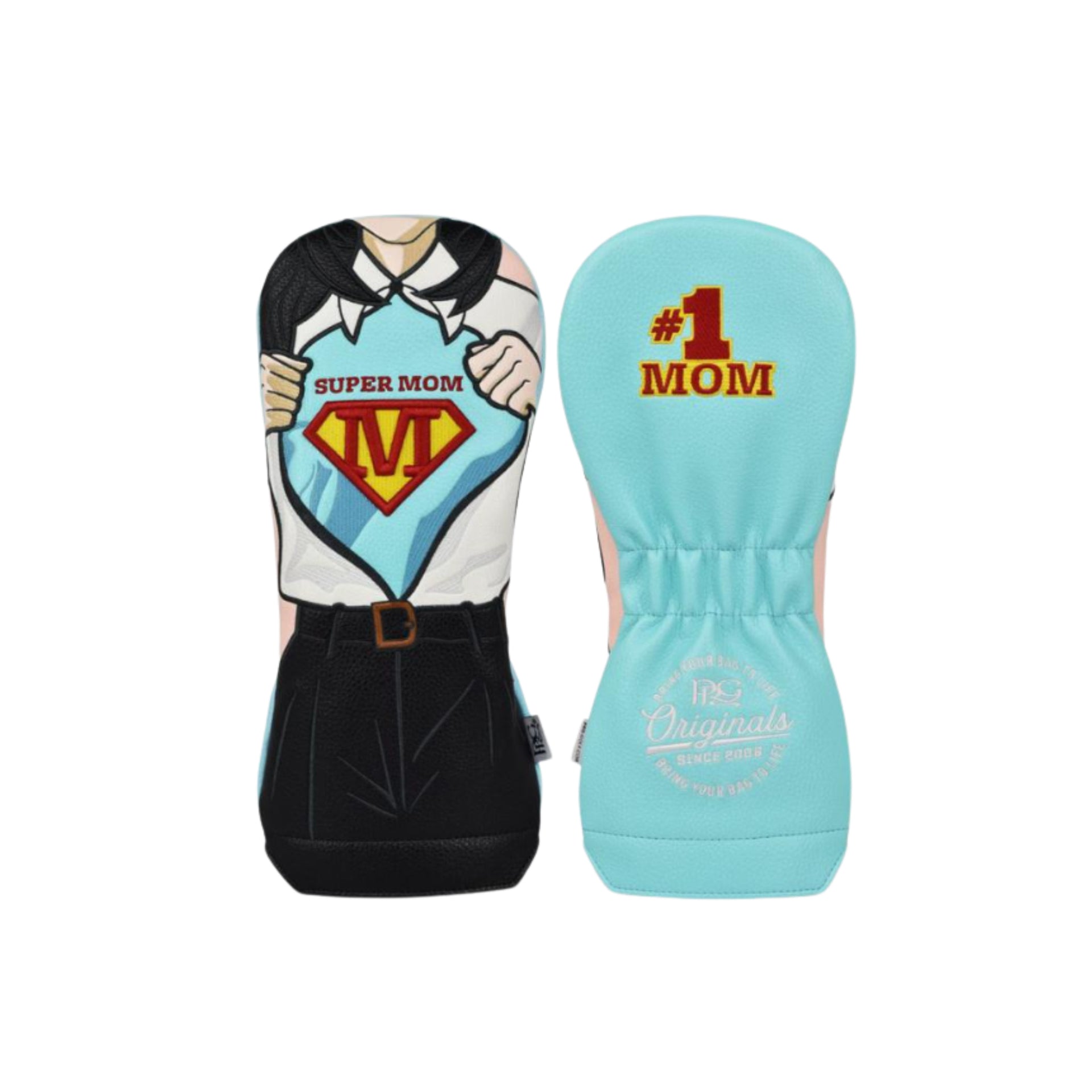 SUPER MUM VINTAGE DRIVER HEAD COVER