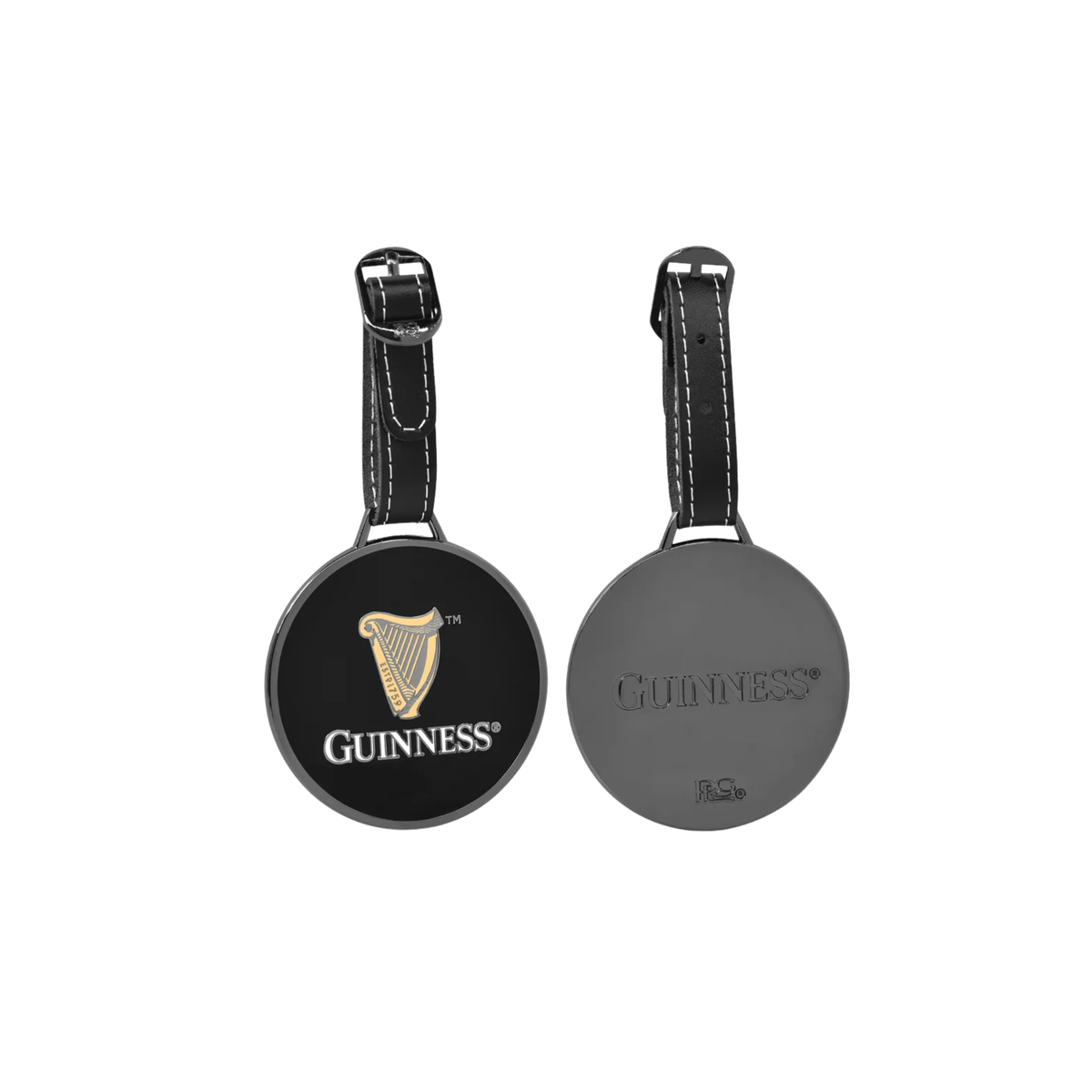 D2C GUINNESS METAL GIFT SETS HARP BAG TAG