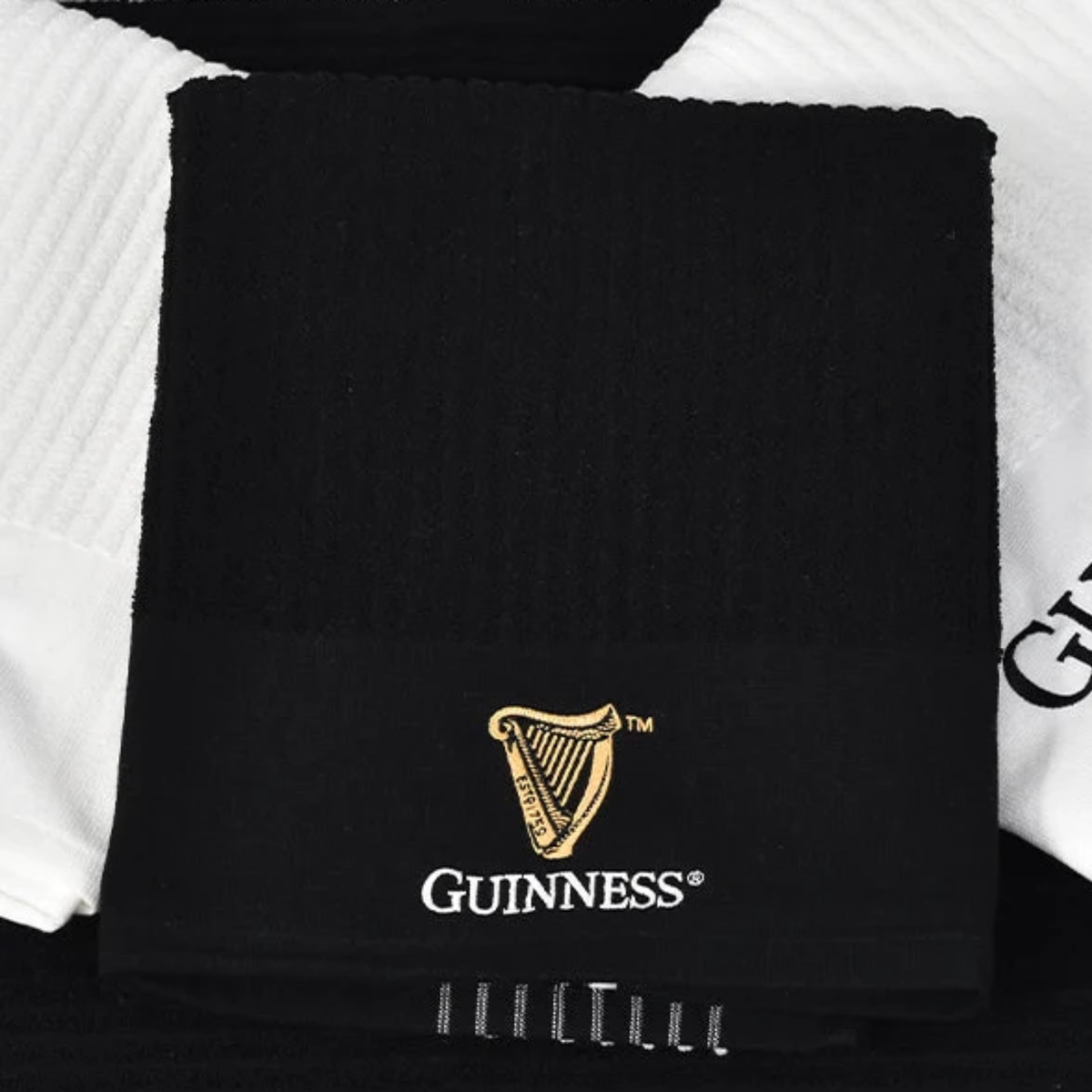 D2C GUINNESS RETRO CADDY TOWEL HARP