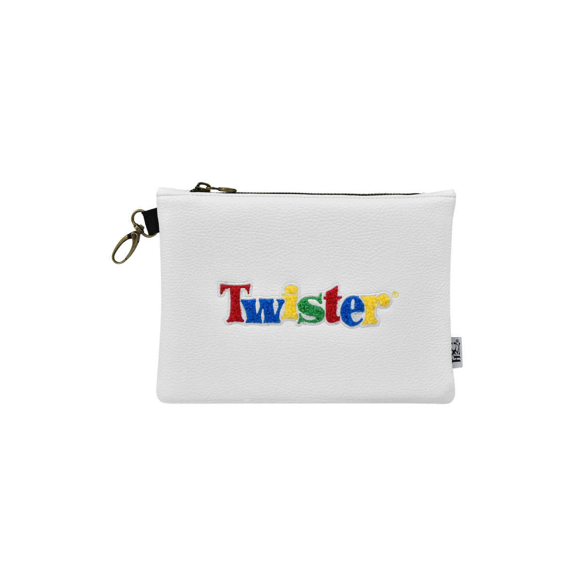 D2C HASBRO TWISTER CHENILLE PREMIUM ZIP TOTE