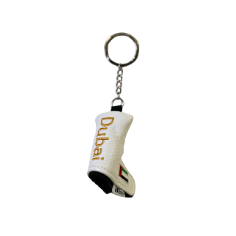 PRG KEY RING BLADE COVER WHT DUBAI LOGO