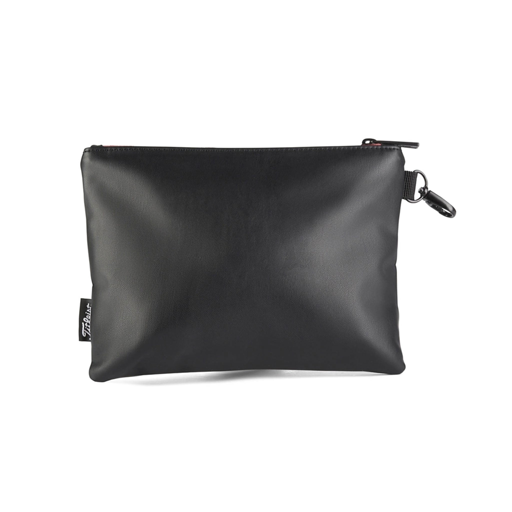 TITLEIST CLASSIC ZIPPERED POUCH BLACK