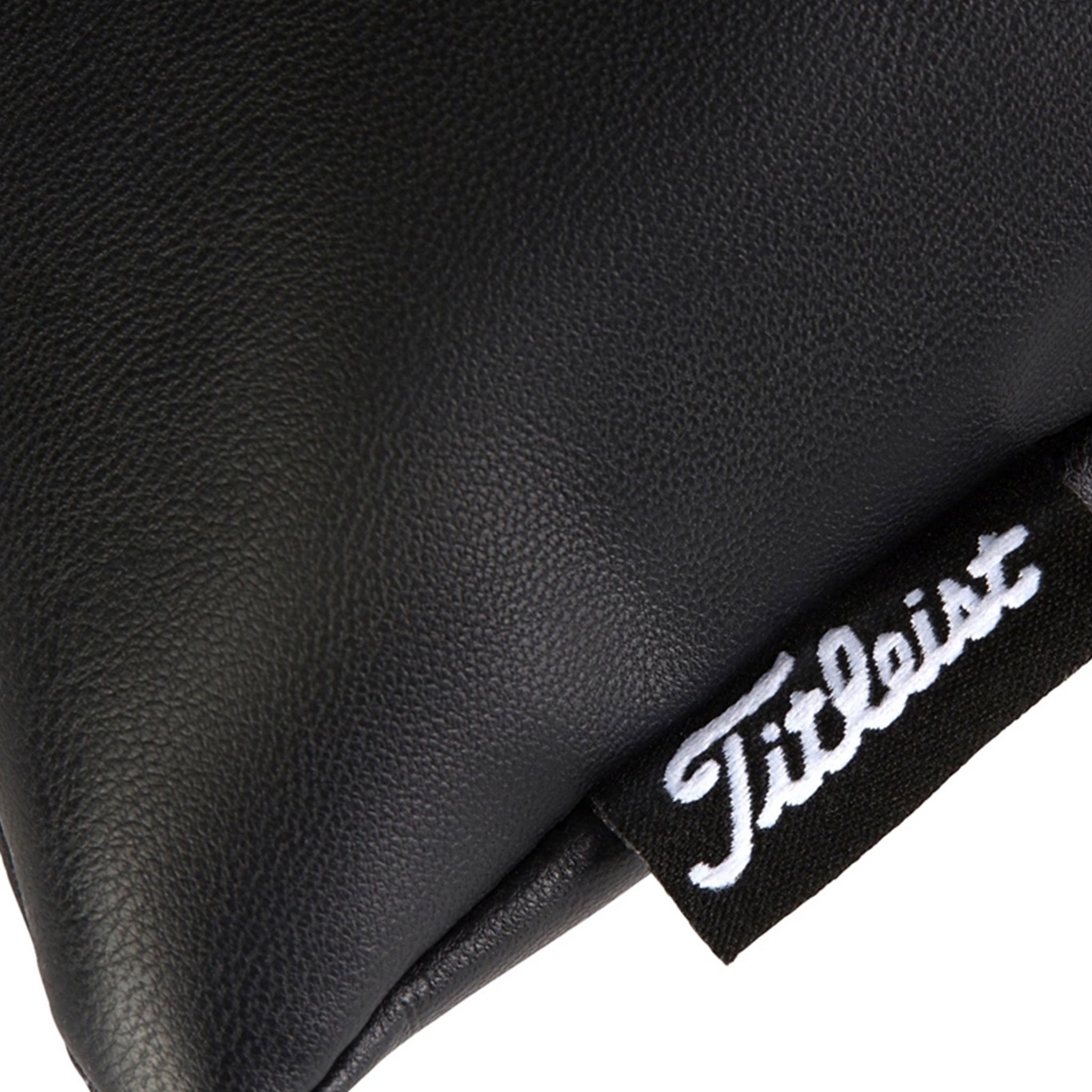 TITLEIST CLASSIC ZIPPERED POUCH BLACK