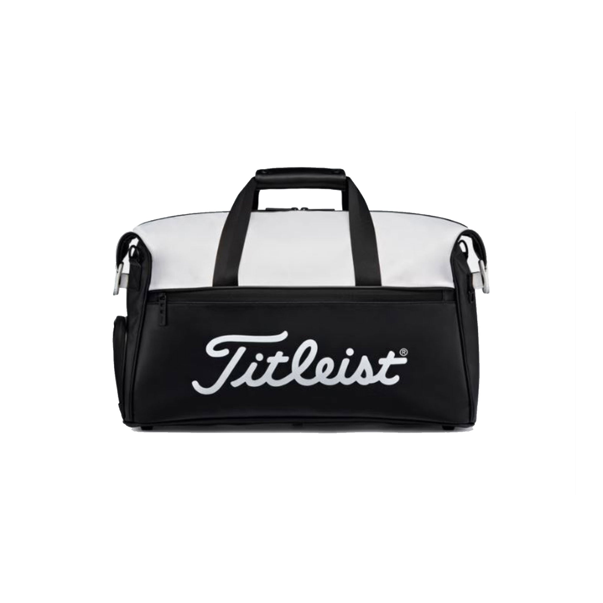 TITLEIST ELITE LITE BOSTON BAG BLACK/WHITE