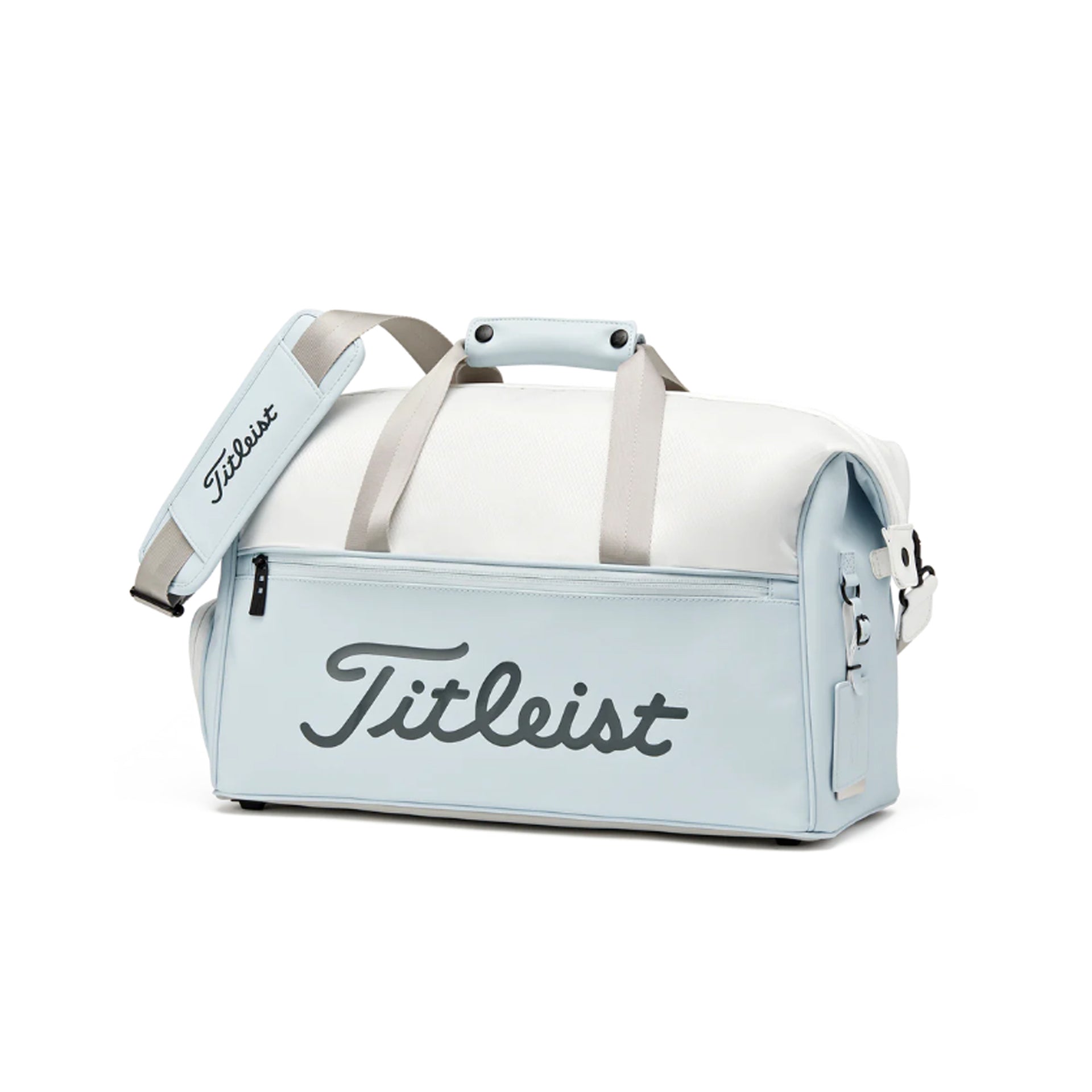 WHITE/GREY/VINTAGE BLUE ELITE LITE BOSTON BAG