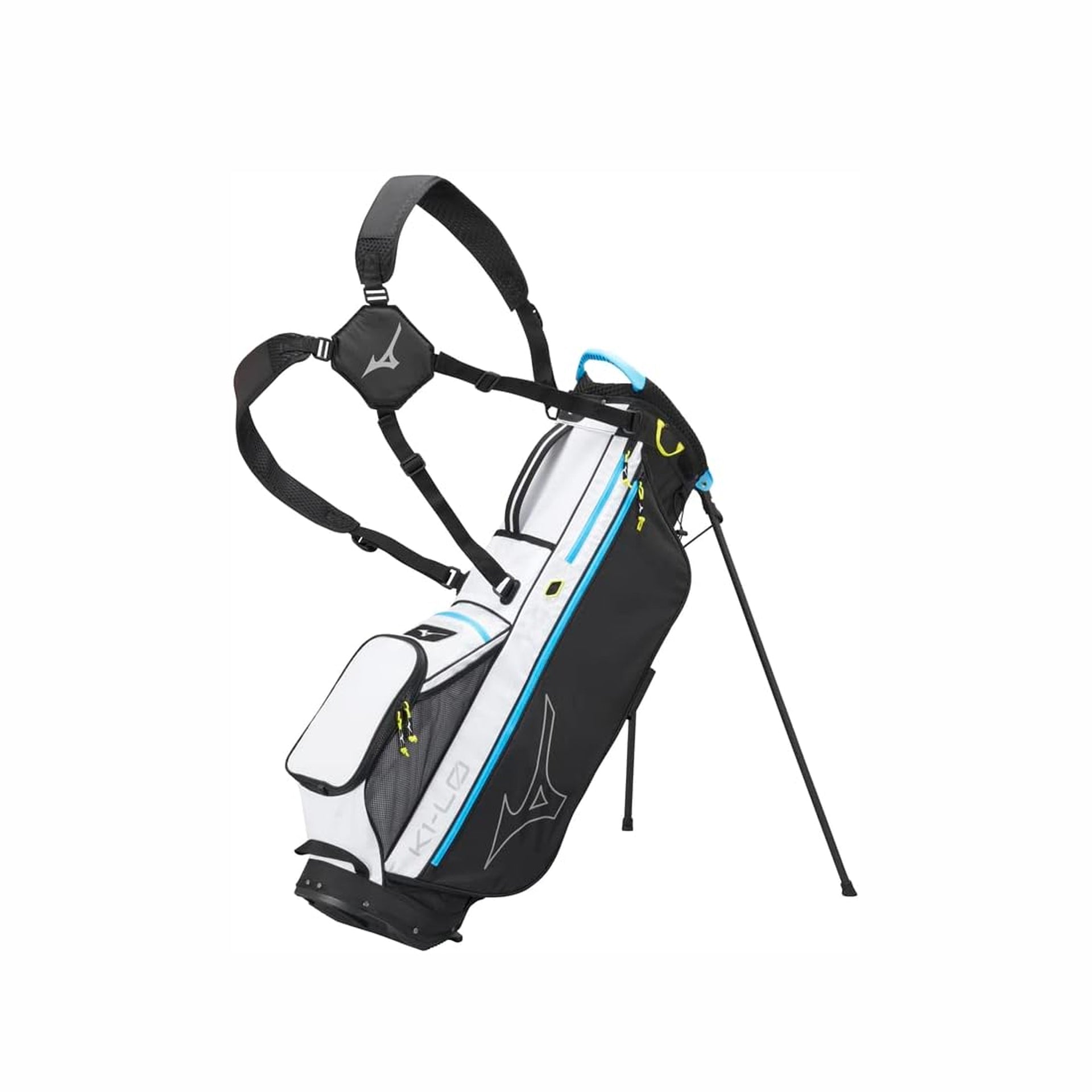 MIZUNO K1-L0 BLACK/WHITE STAND BAG