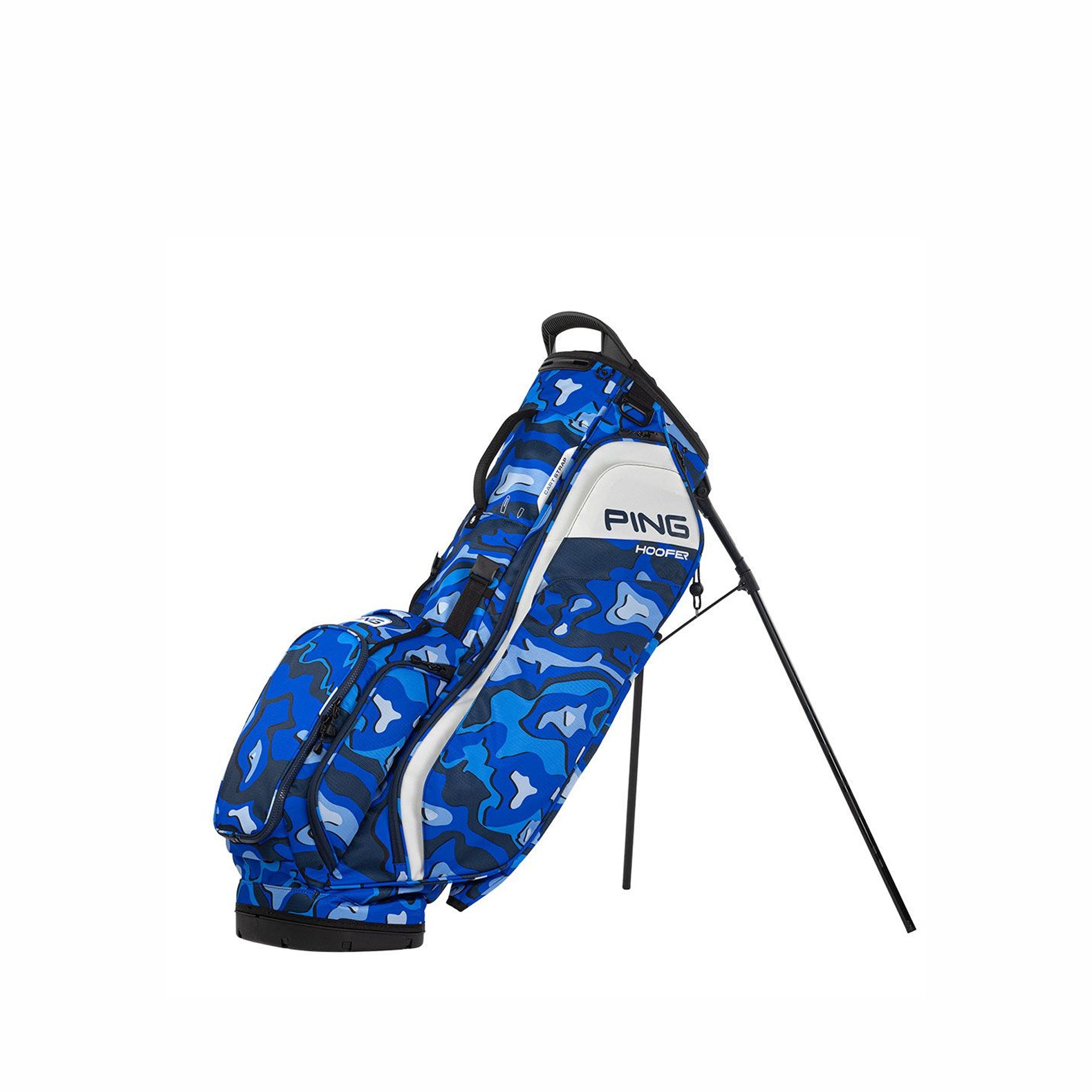 PING HOOFER DOUBLE STRAP BLUE TOPO BAG