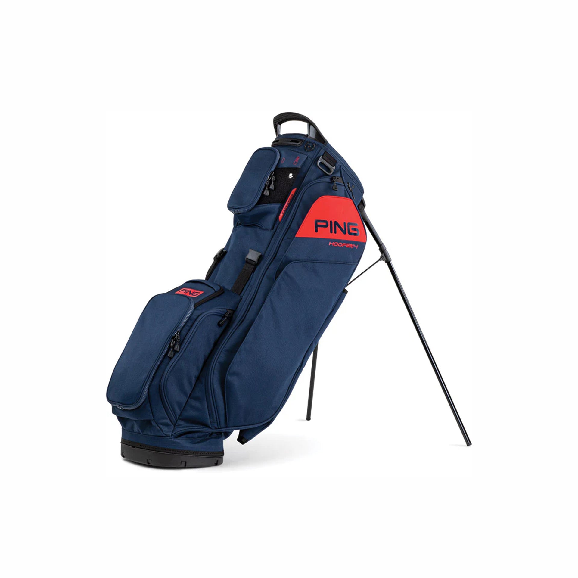 PING HOOFER 14 NAVY/RED BAG