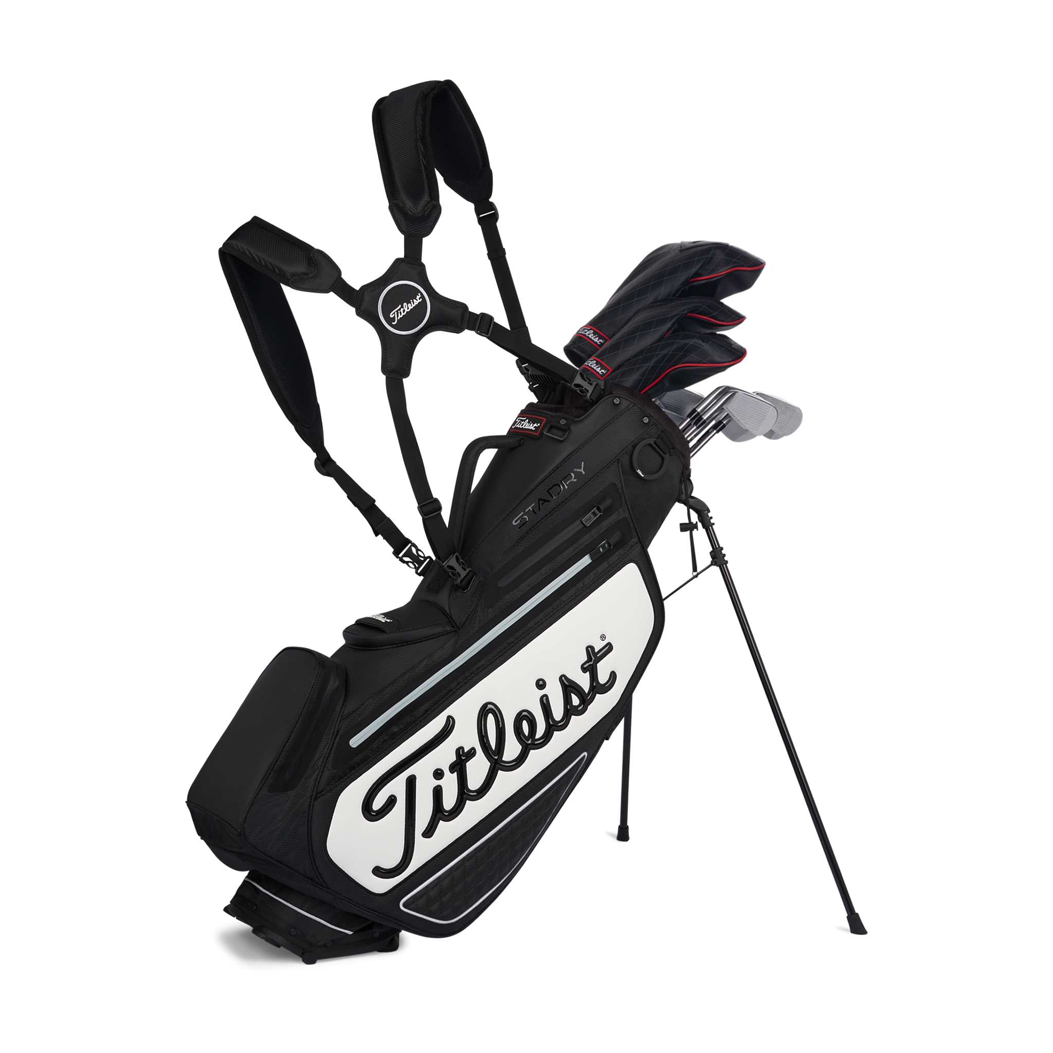 TITLEIST TOUR SERIES PREMIUM STAND STADRY BLACK