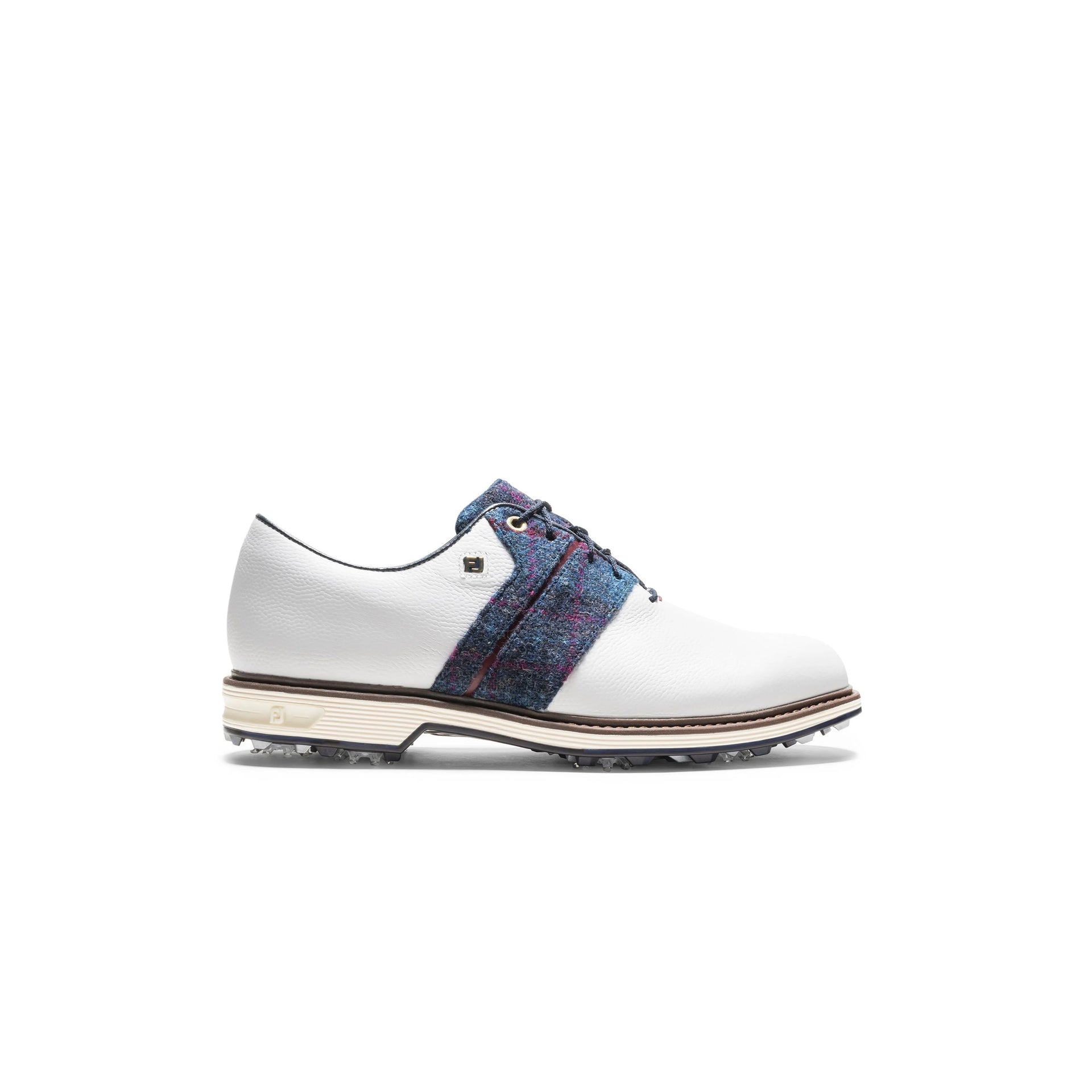 FJ PREMIERE HARRIS TWEED OPEN PACKARD SHOES 10