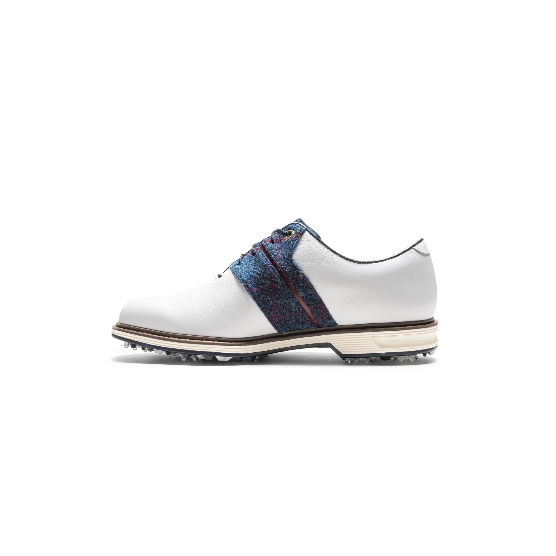 FJ PREMIERE HARRIS TWEED OPEN PACKARD SHOES 10