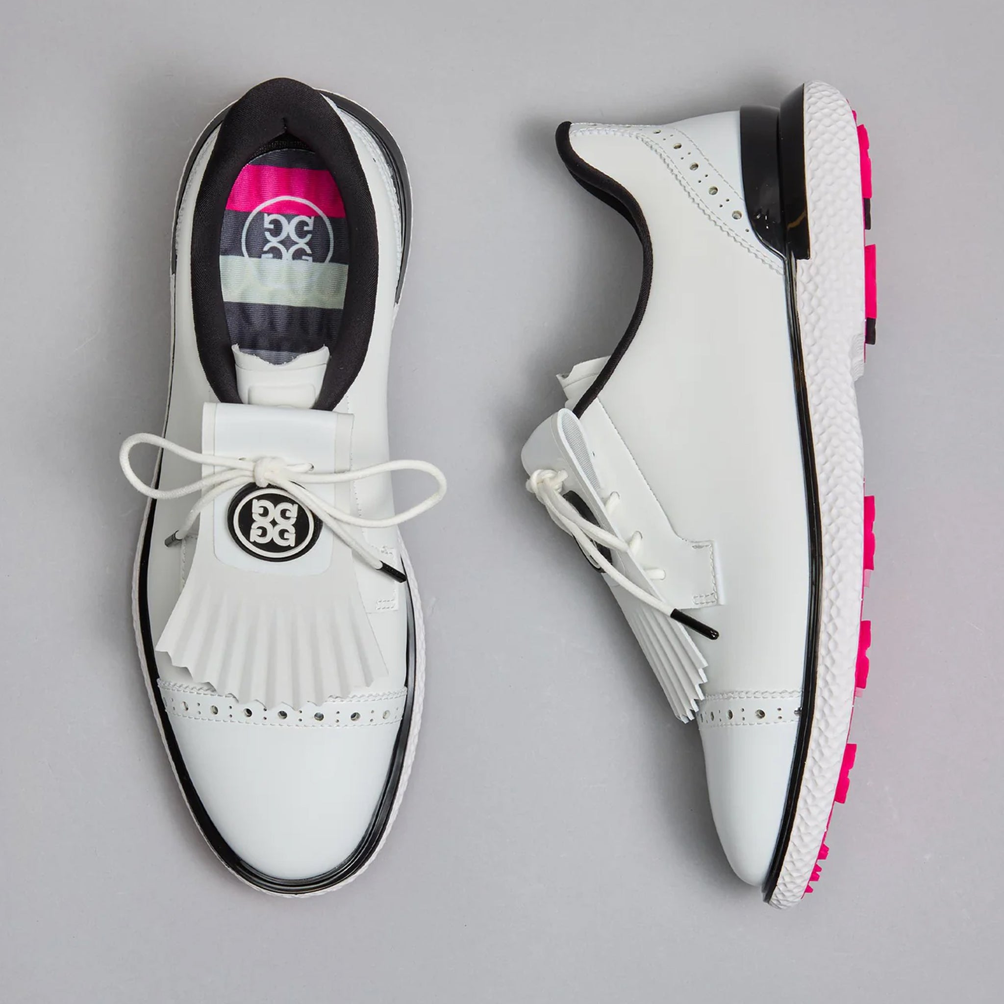 G/FORE BROGUE CAP TOE TPU KILTIE GALLIVAN2R SNOW/ONYX / 10