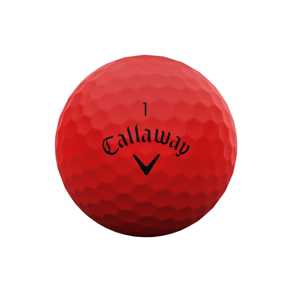 SUPERSOFT MATTE RED GOLF BALLS