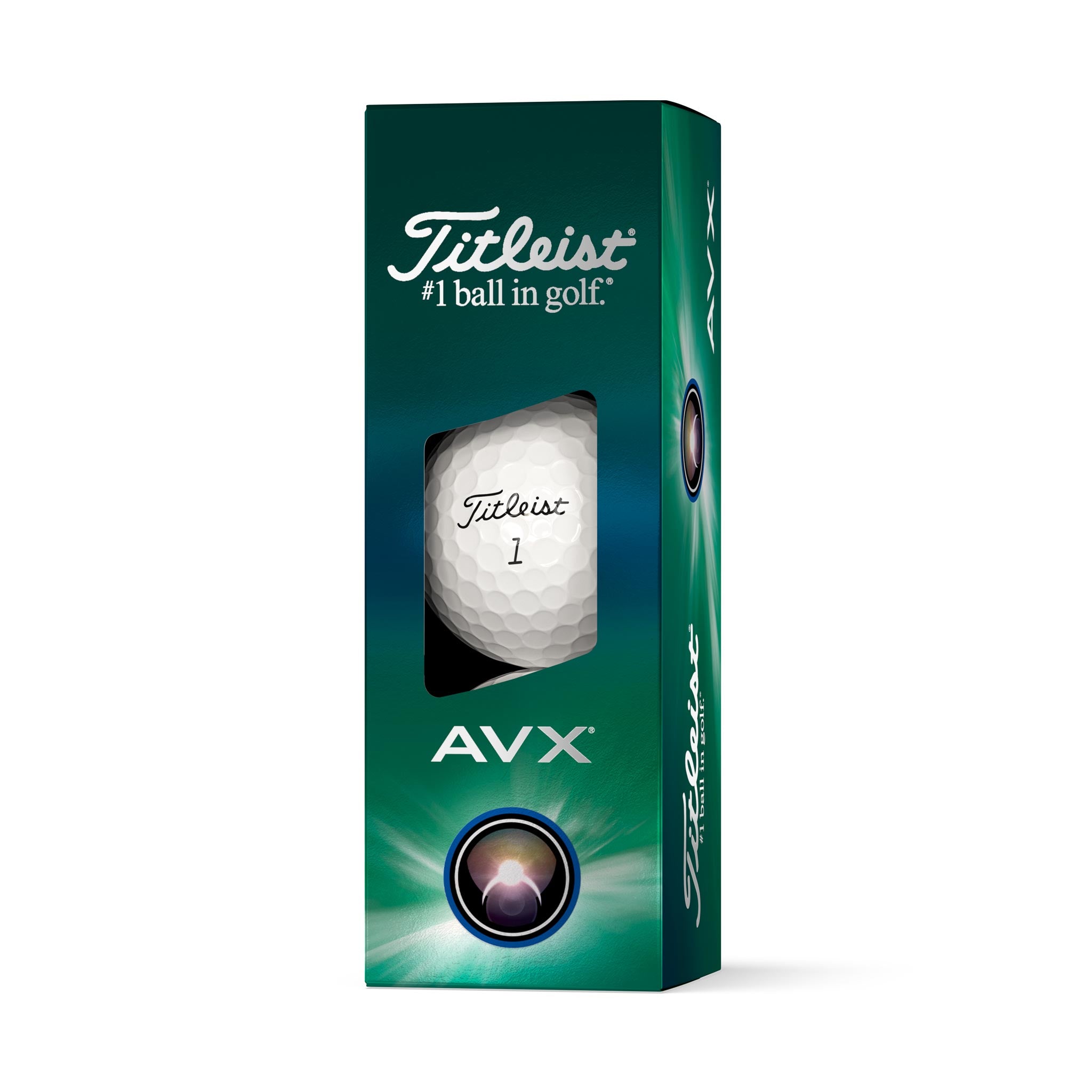 TITLEIST AVX GOLF BALL WHITE