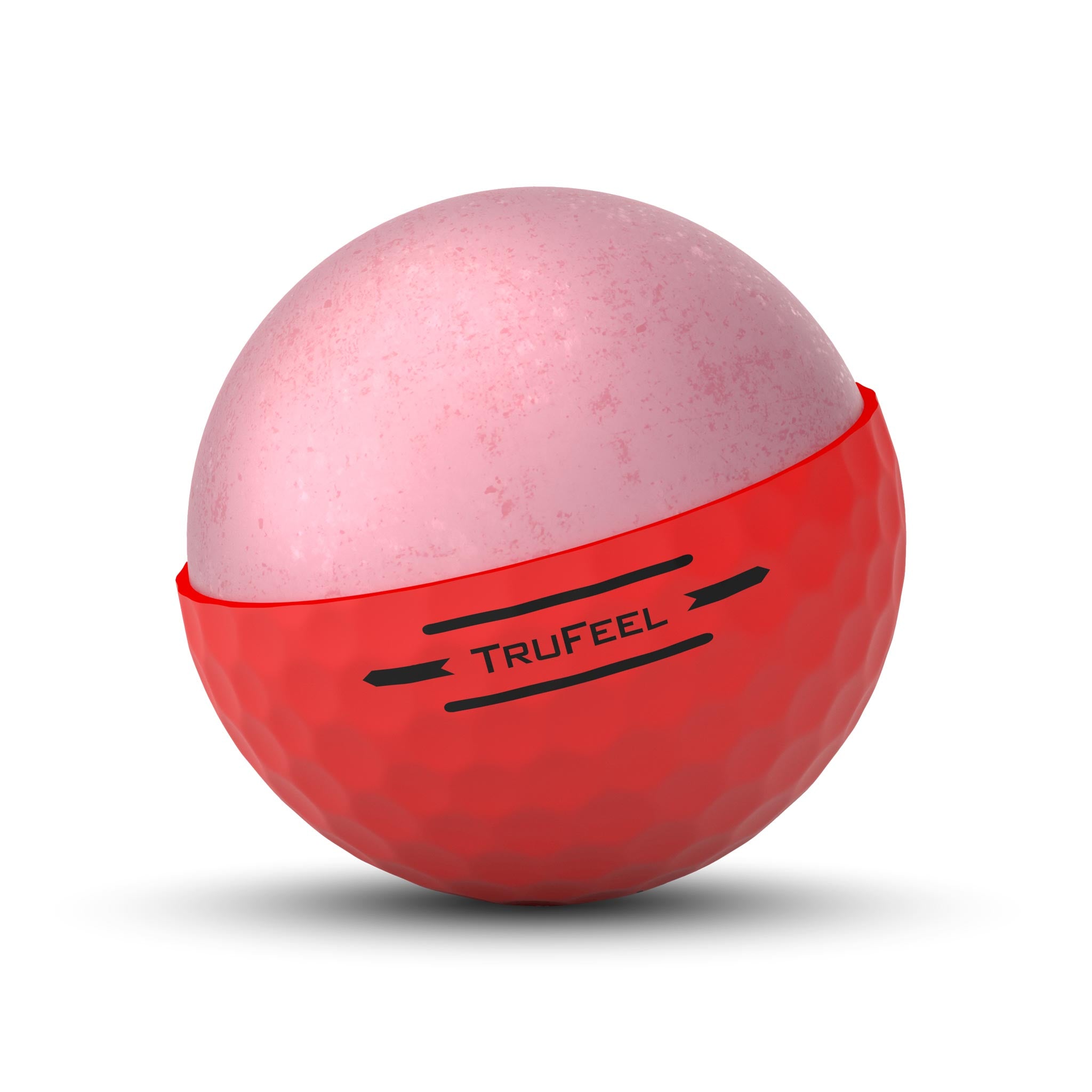 TITLEIST TRUFEEL GOLF BALL RED