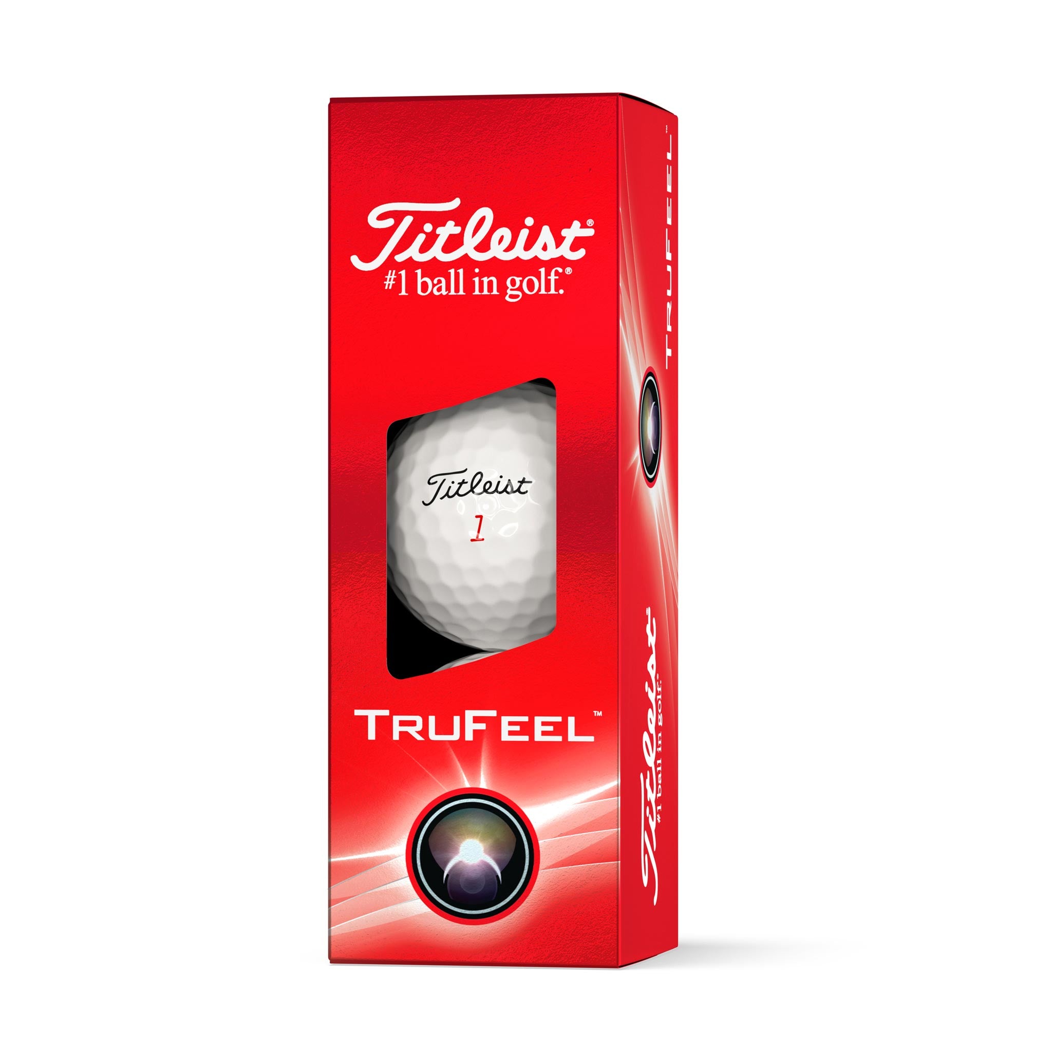 TITLEIST TRUFEEL GOLF BALL WHITE
