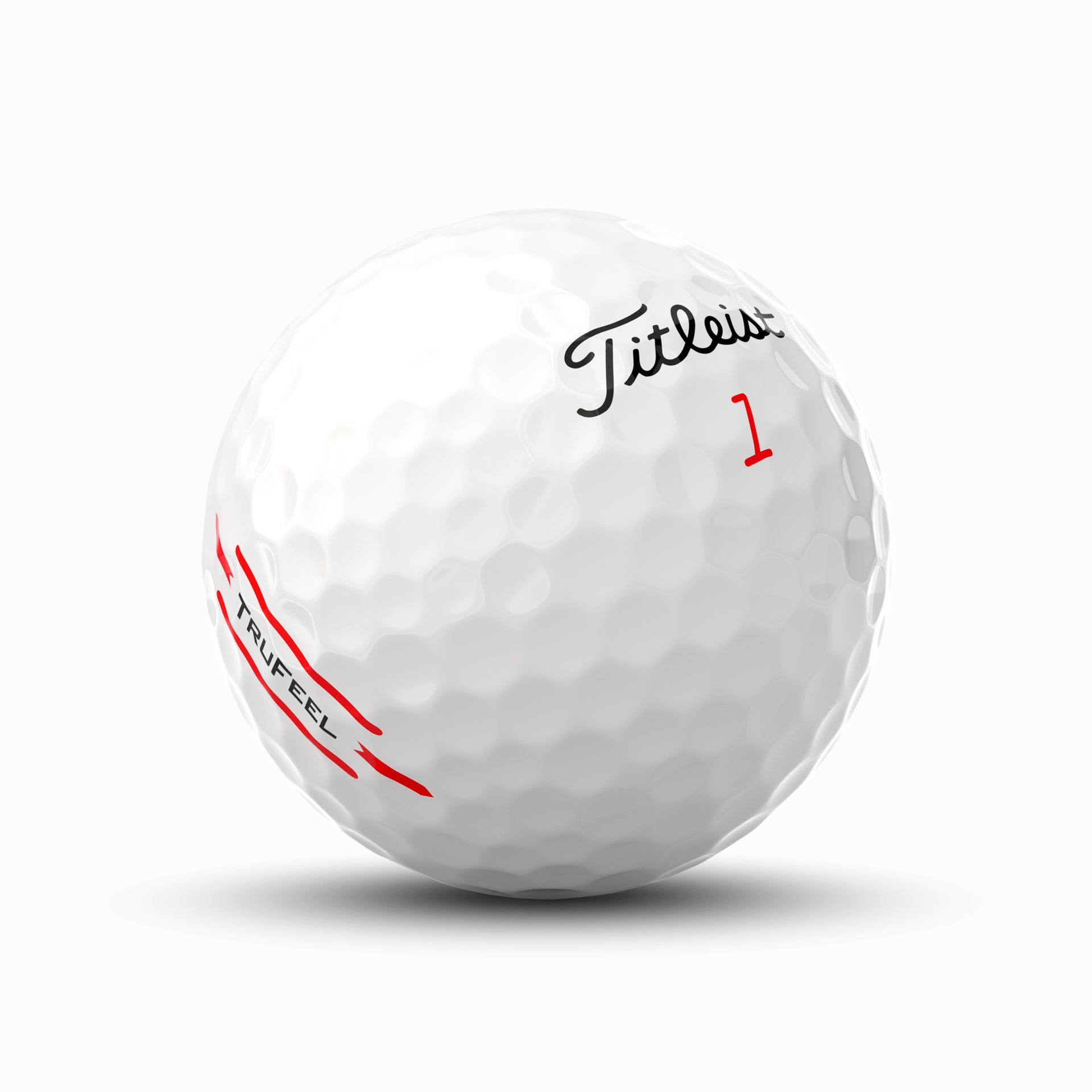 TITLEIST TRUFEEL GOLF BALL WHITE