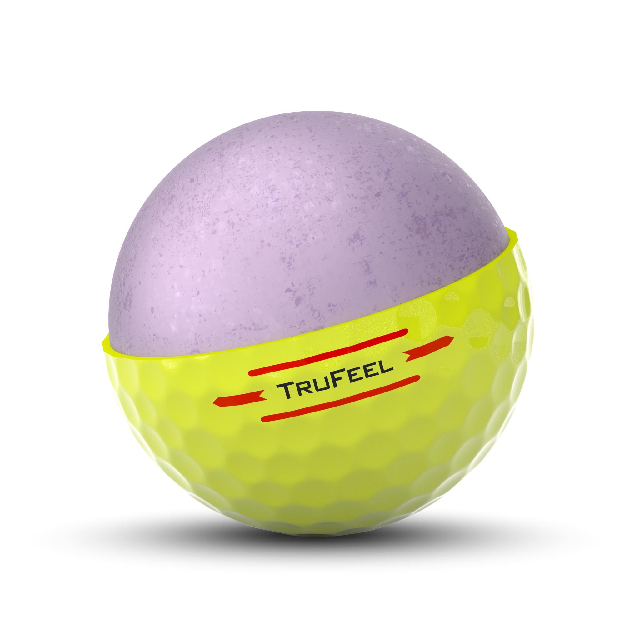 TITLEIST TRUFEEL GOLF BALL YELLOW