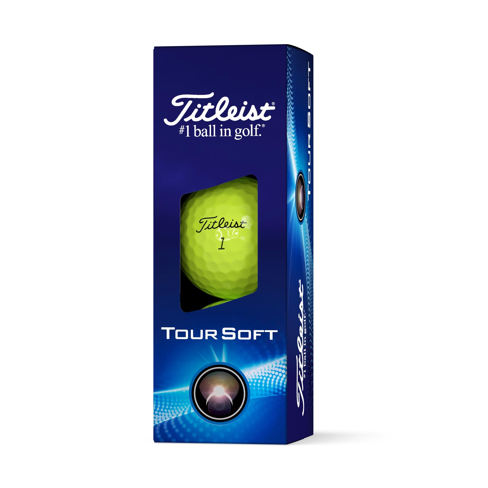 TITLEIST TOUR SOFT GOLF BALL YELLOW