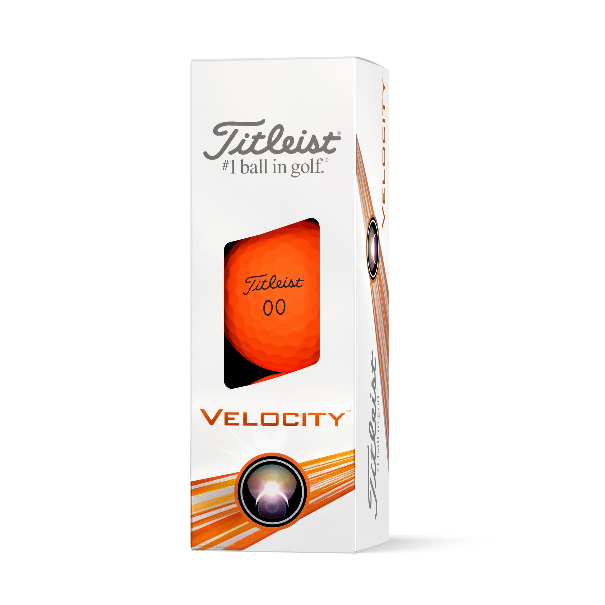 TITLEIST VELOCITY GOLF BALL ORANGE