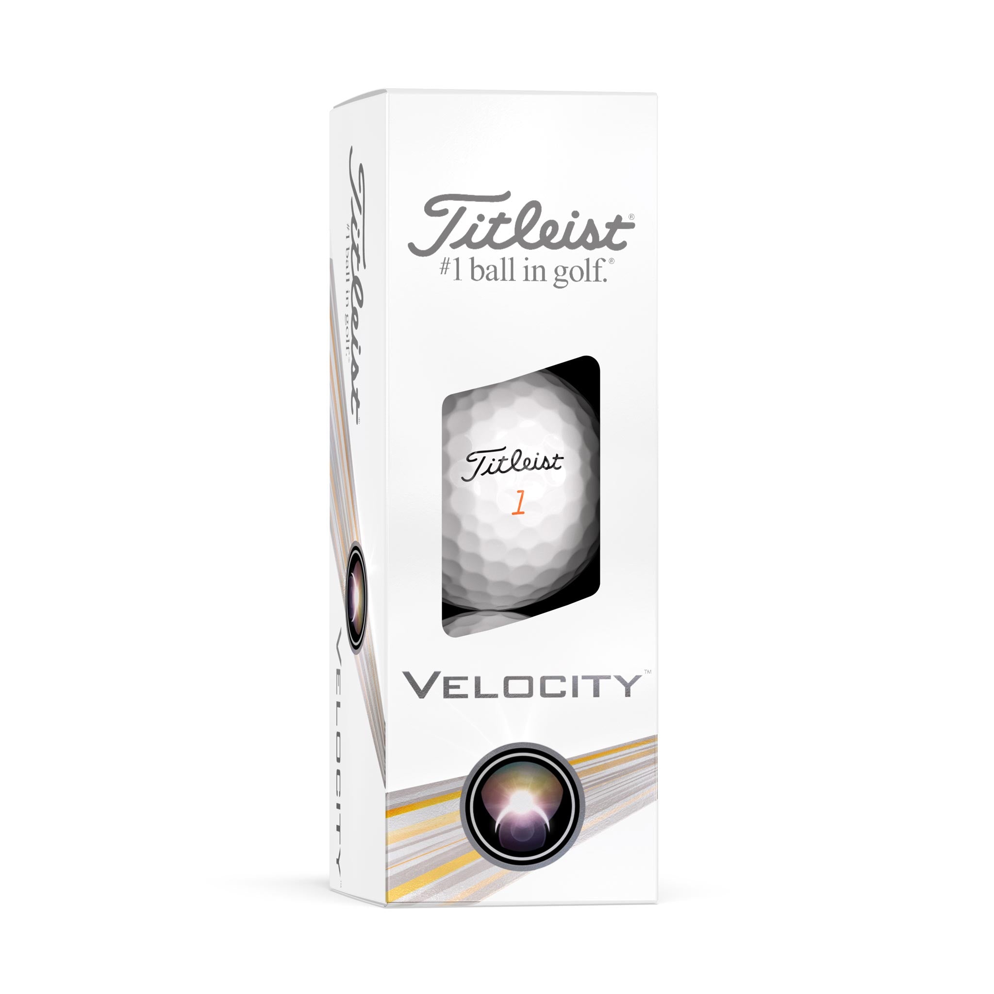 TITLEIST VELOCITY GOLF BALL WHITE