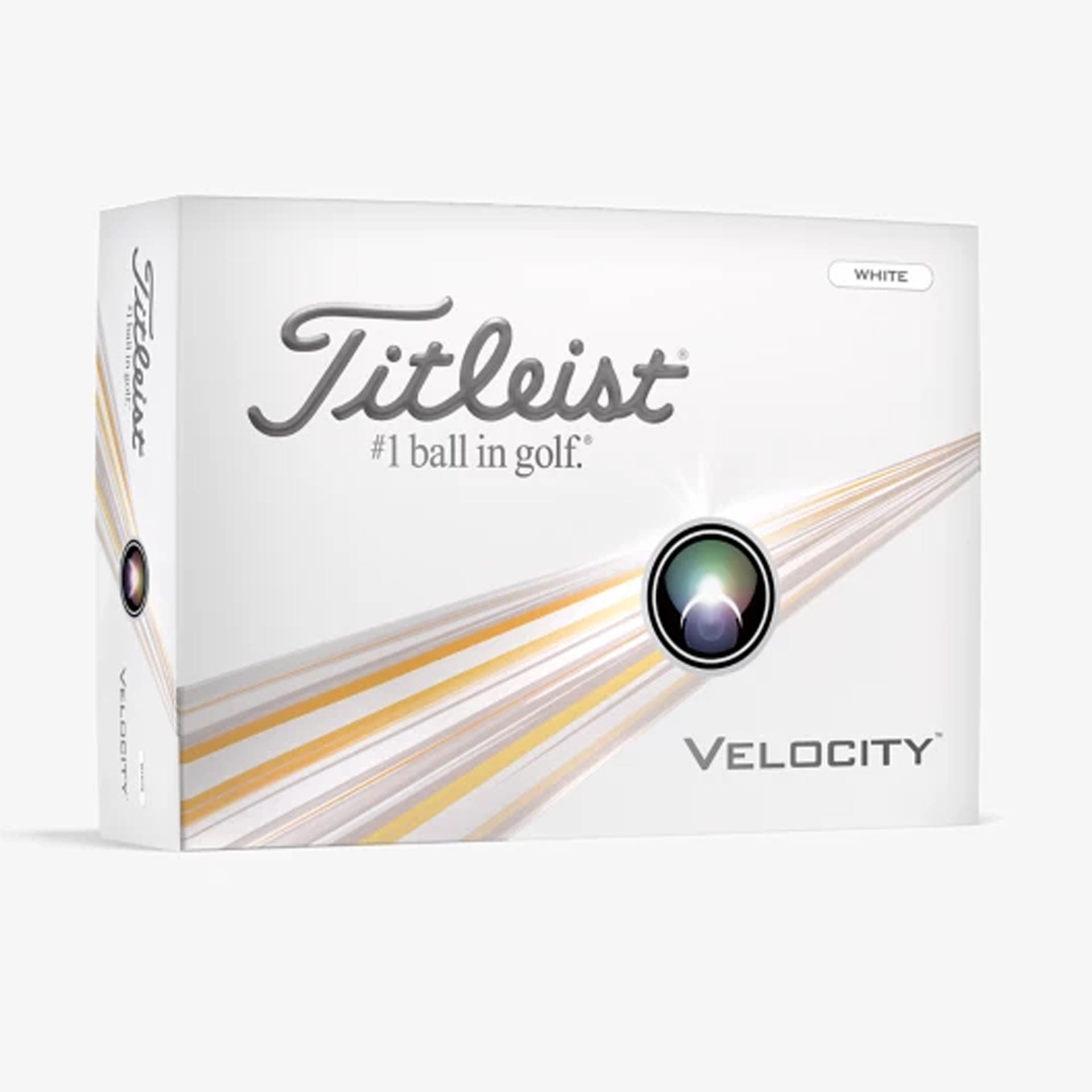 TITLEIST VELOCITY GOLF BALL WHITE