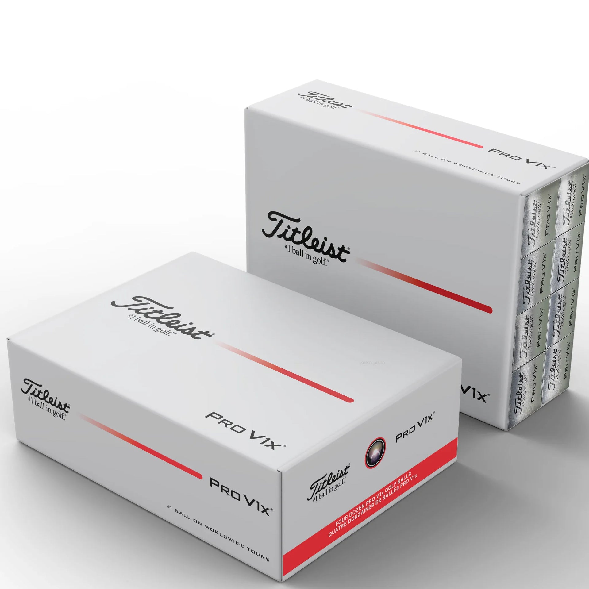 PRO V1X WHITE 2025 4-DZ PREPKD